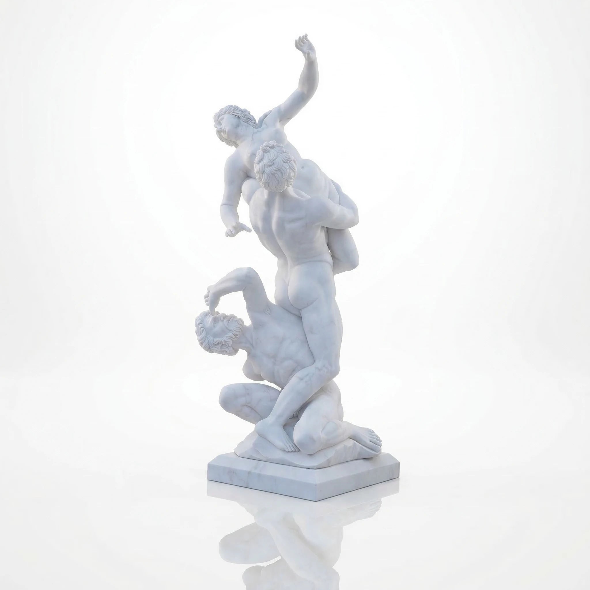 Vela-Natural-Marble-Heroic-Figure-Sculpture-Garden-Pedestal-VSMS-4587-04