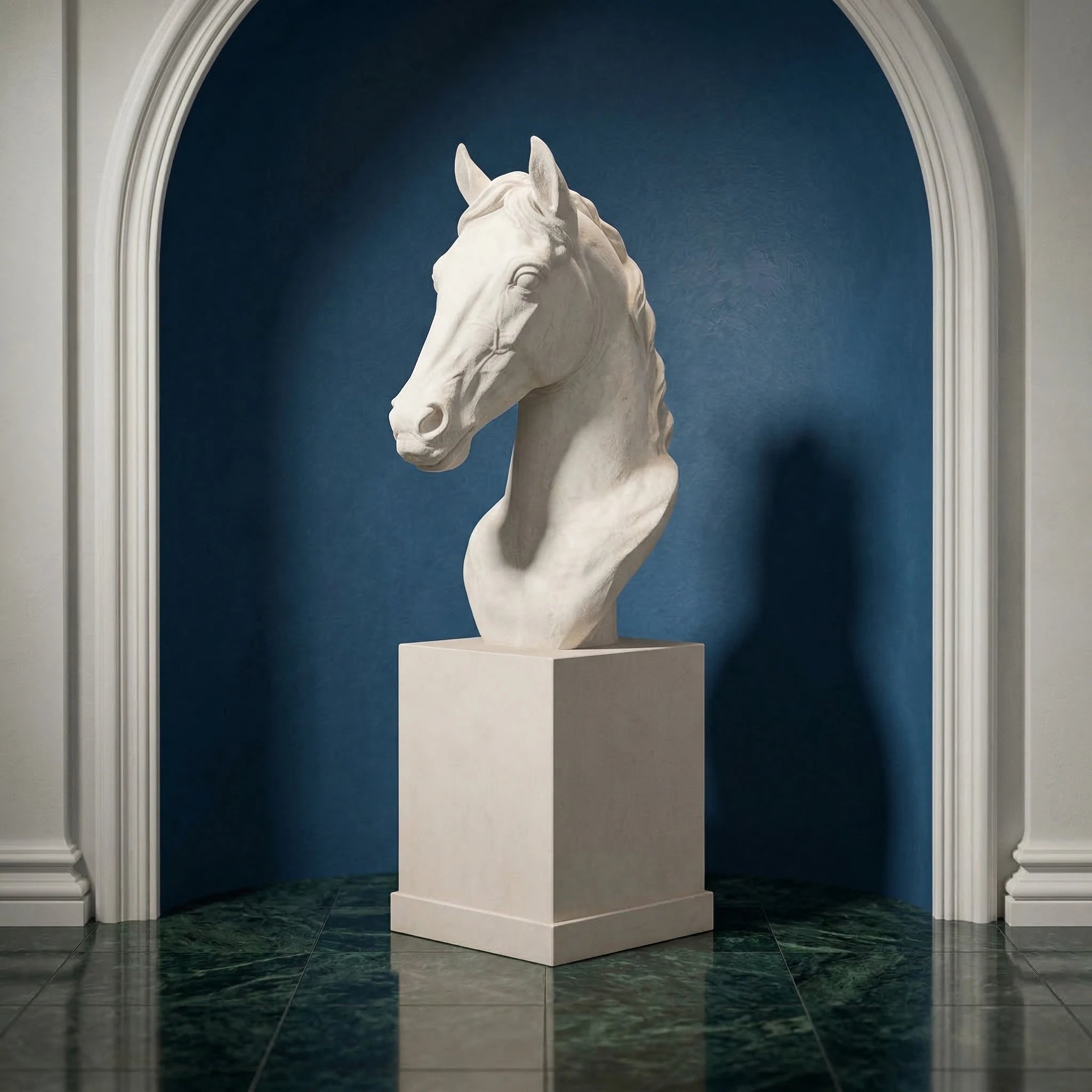 Vela-Natural-Marble-Horse-Bust-Sculpture-Plinth-Display-VSMS-482-04