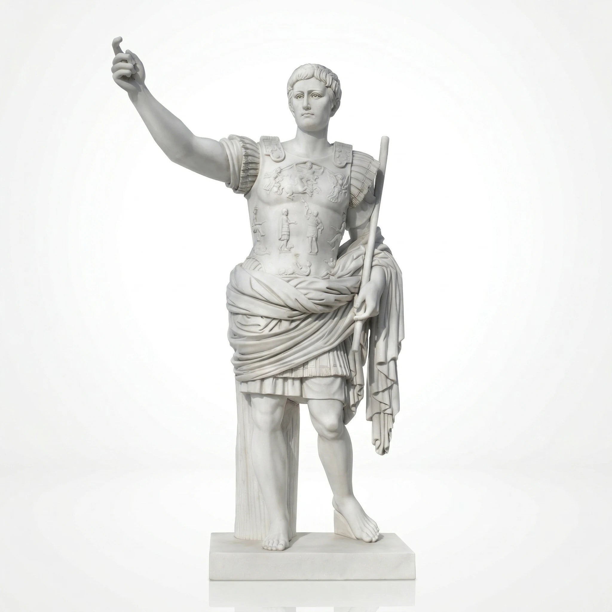 Vela-Natural-Marble-Imperial-Figure-Sculpture-Garden-Plinth-VSMS-7426-04