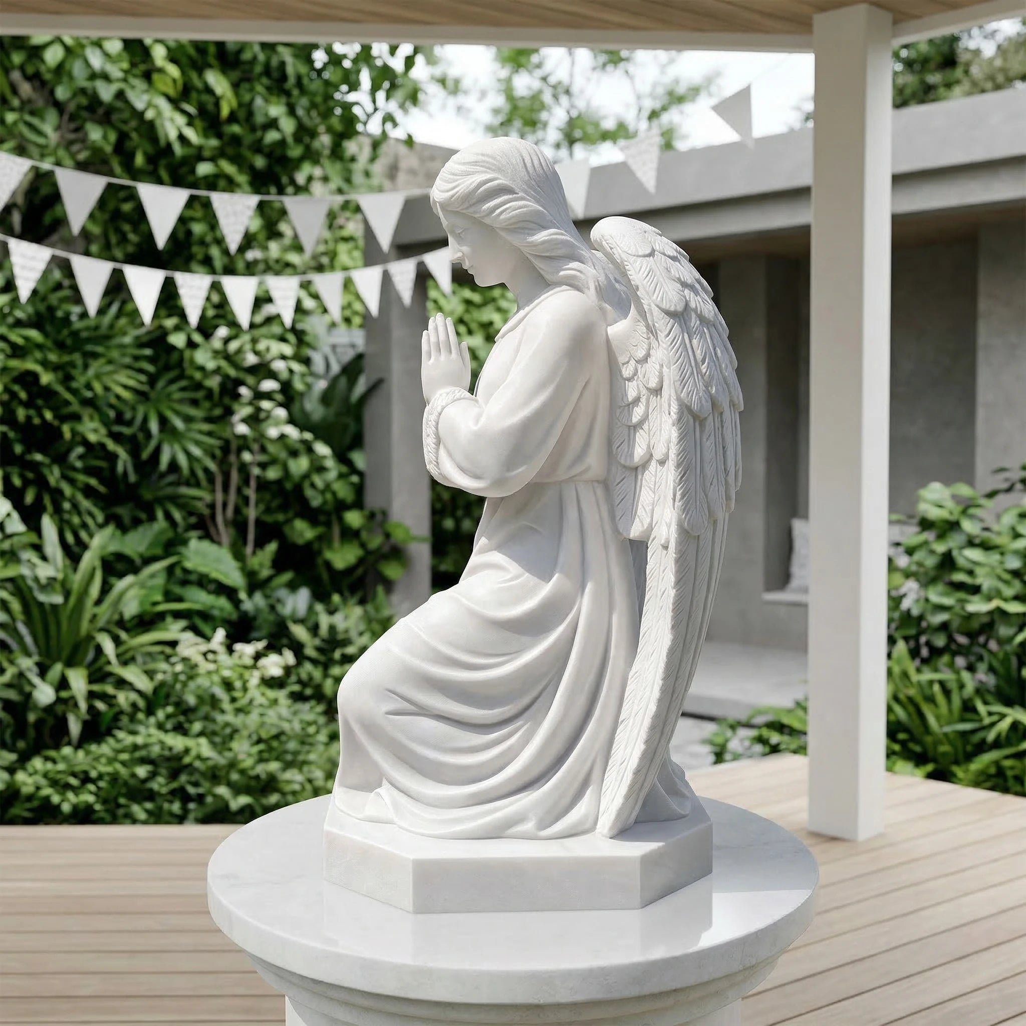 Vela-Natural-Marble-Kneeling-Angel-Sculpture-Prayerful-Wings-VSMS-2849-04