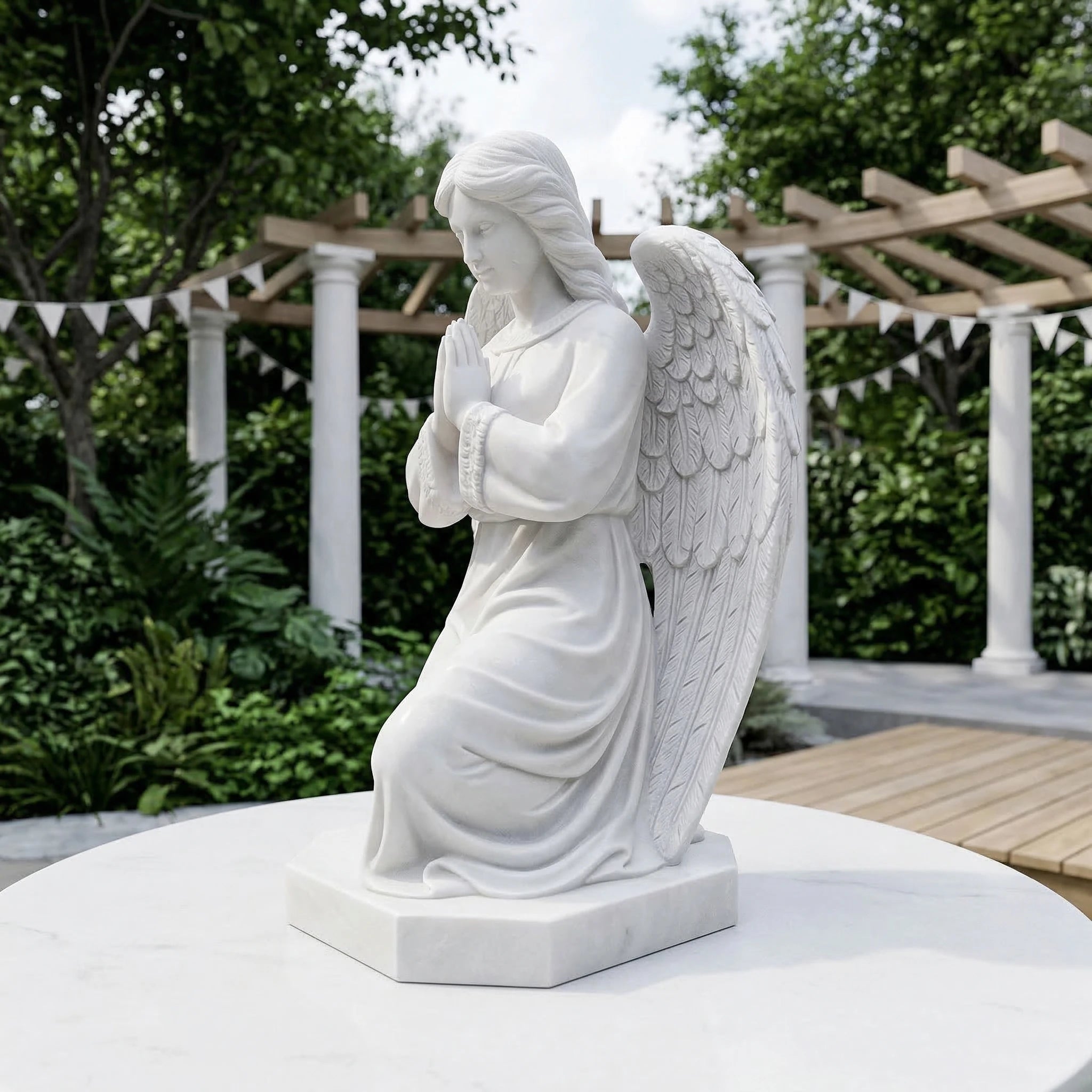 Vela-Natural-Marble-Kneeling-Angel-Sculpture-Prayerful-Wings-VSMS-2849-05
