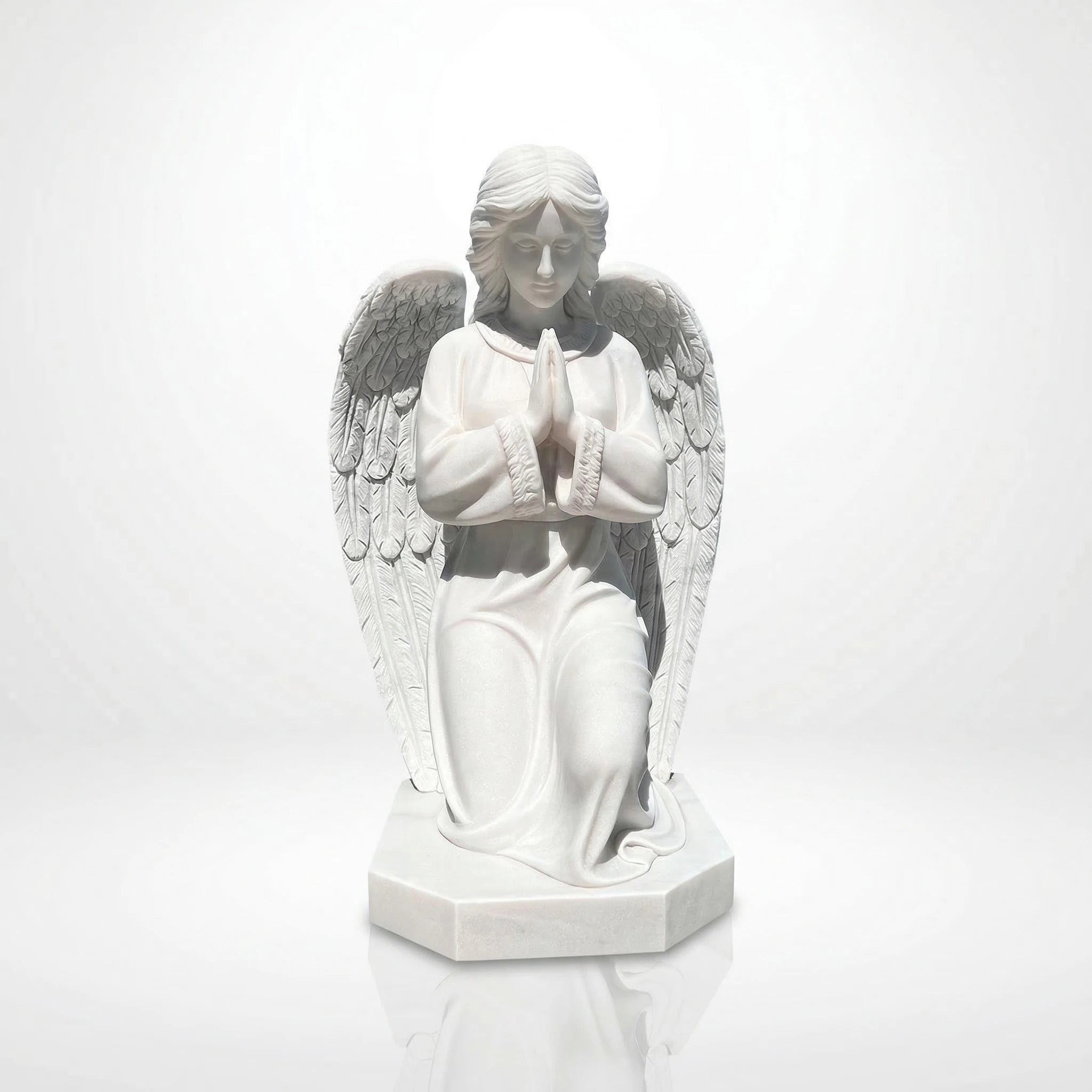 Vela-Natural-Marble-Kneeling-Angel-Sculpture-Prayerful-Wings-VSMS-2849-06