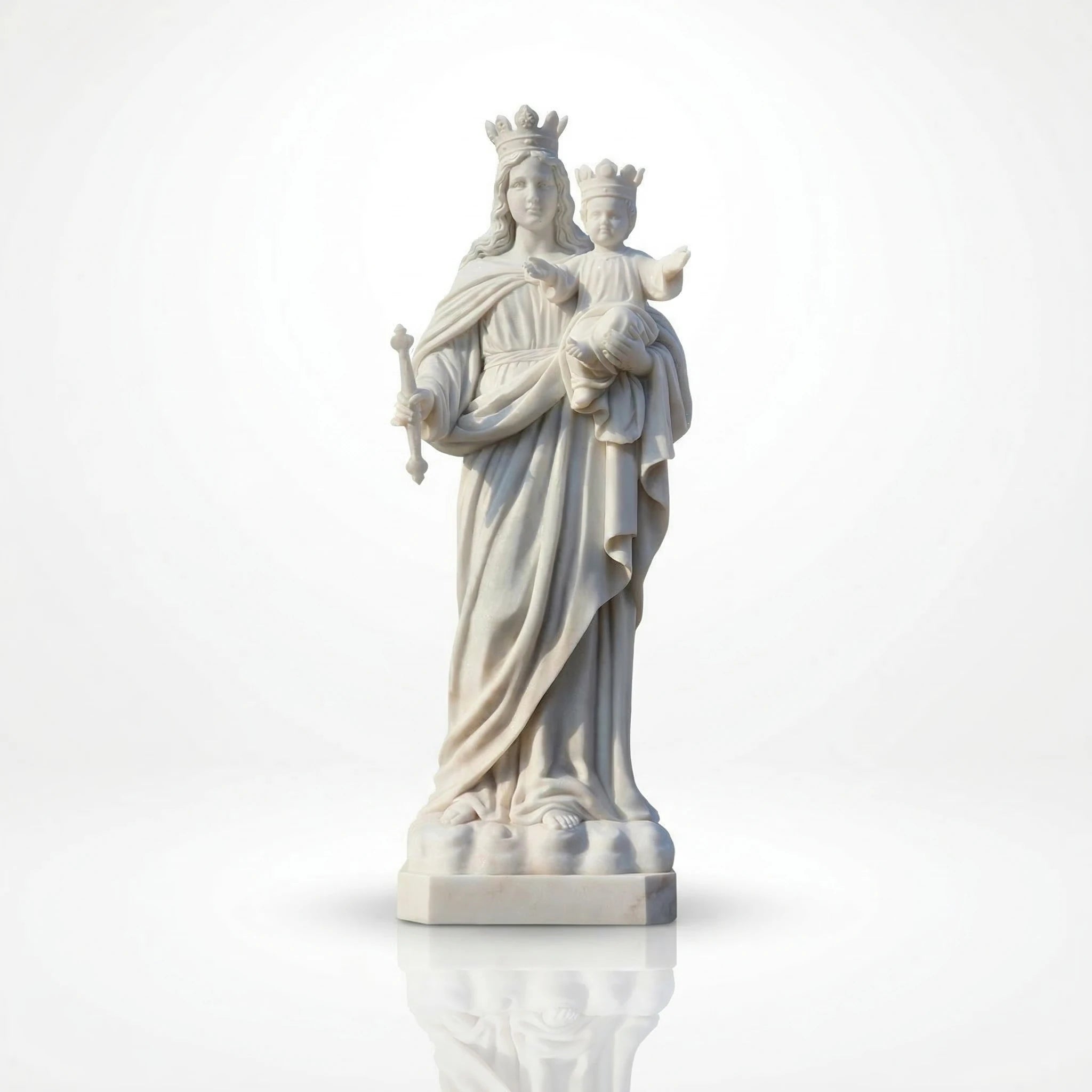 Vela-Natural-Marble-Madonna-and-Child-Sculpture-Courtyard-Statue-VSMS-4382-05