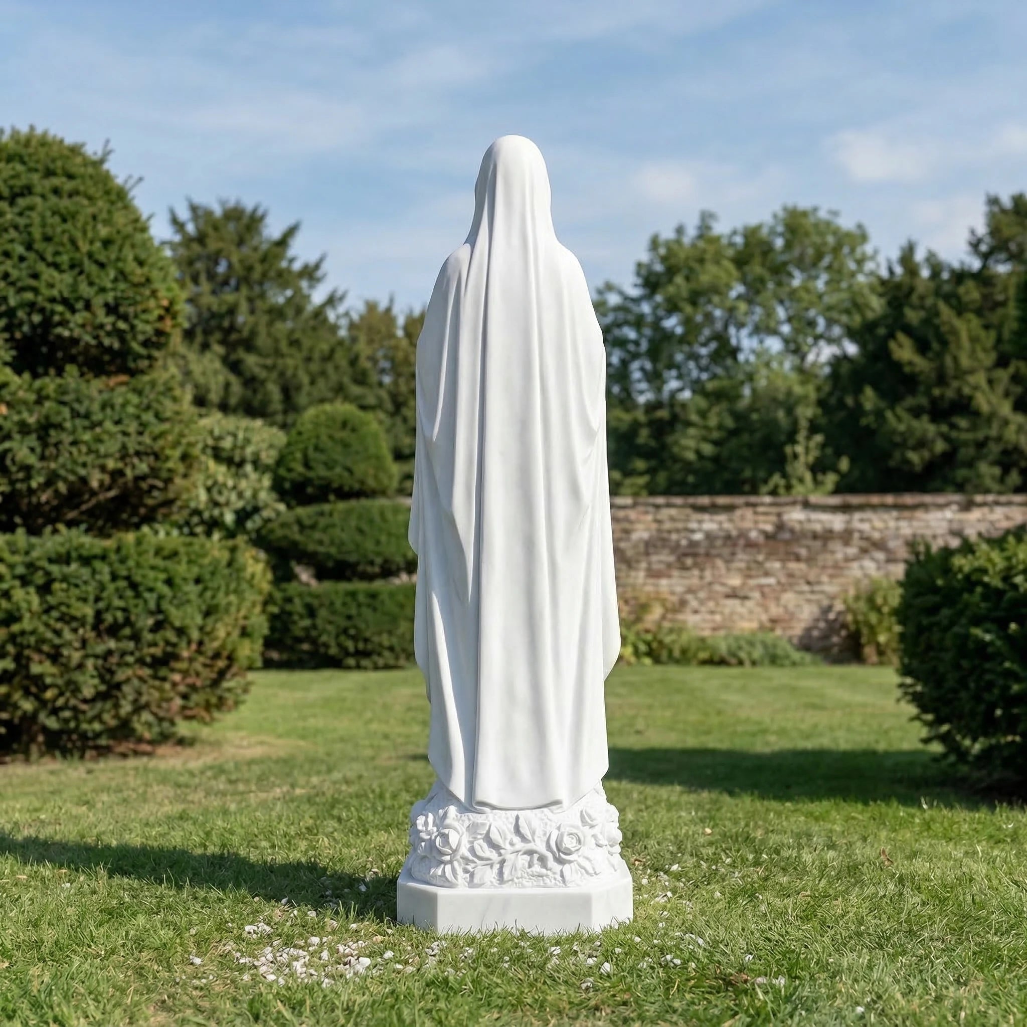 Vela-Natural-Marble-Madonna-like-Prayer-Sculpture-Entrance-Placement-MS7315-02