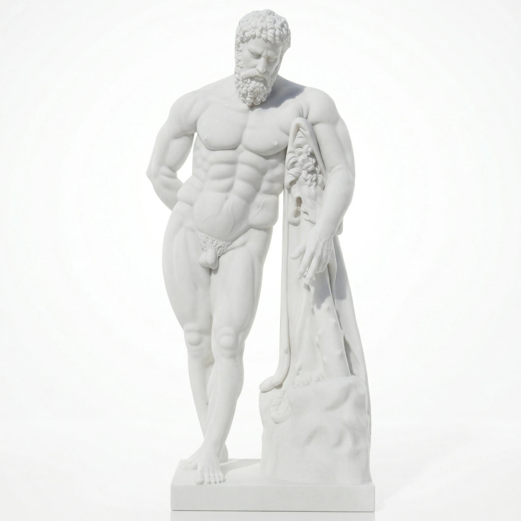 Vela-Natural-Marble-Mythic-Male-Figure-Sculpture-Garden-Courtyard-VSMS-8573-05