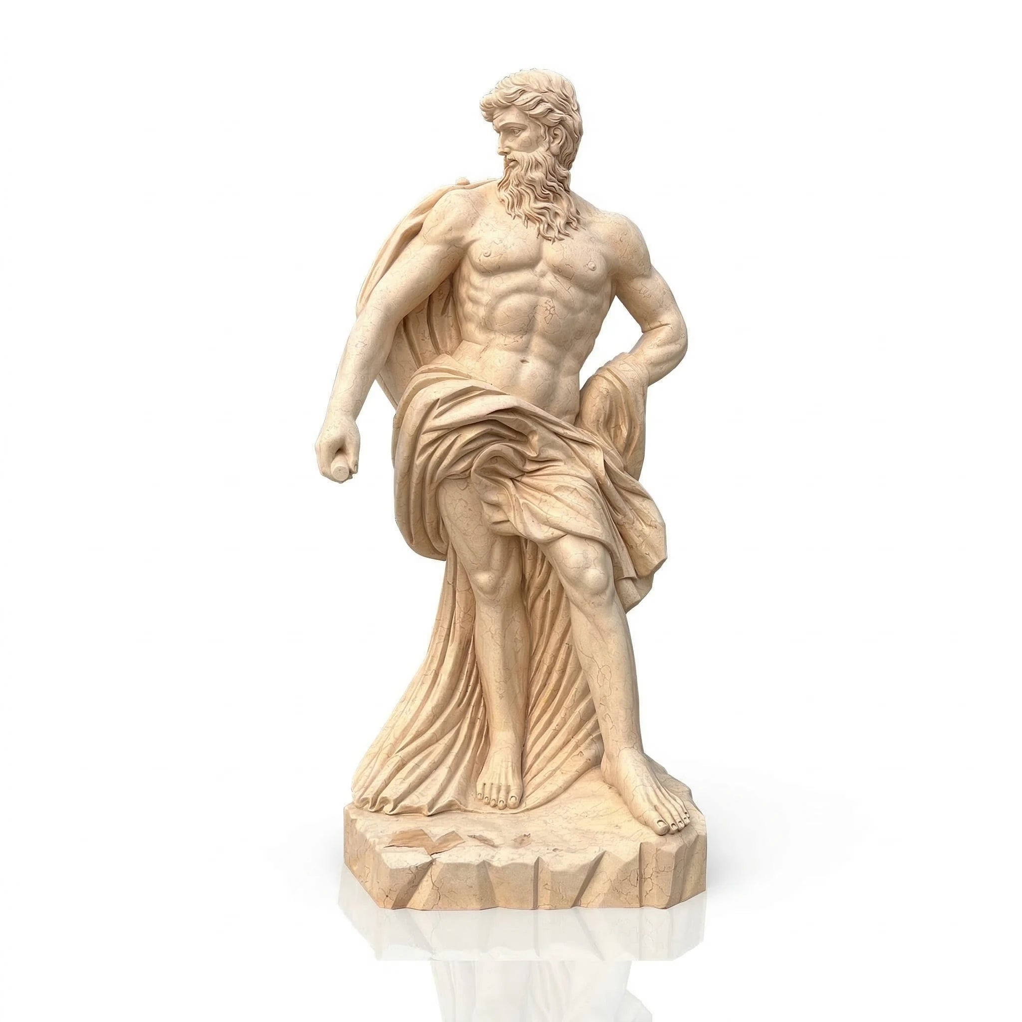 Vela-Natural-Marble-Mythic-Male-Figure-Sculpture-Garden-Pedestal-VSMS-2437-05