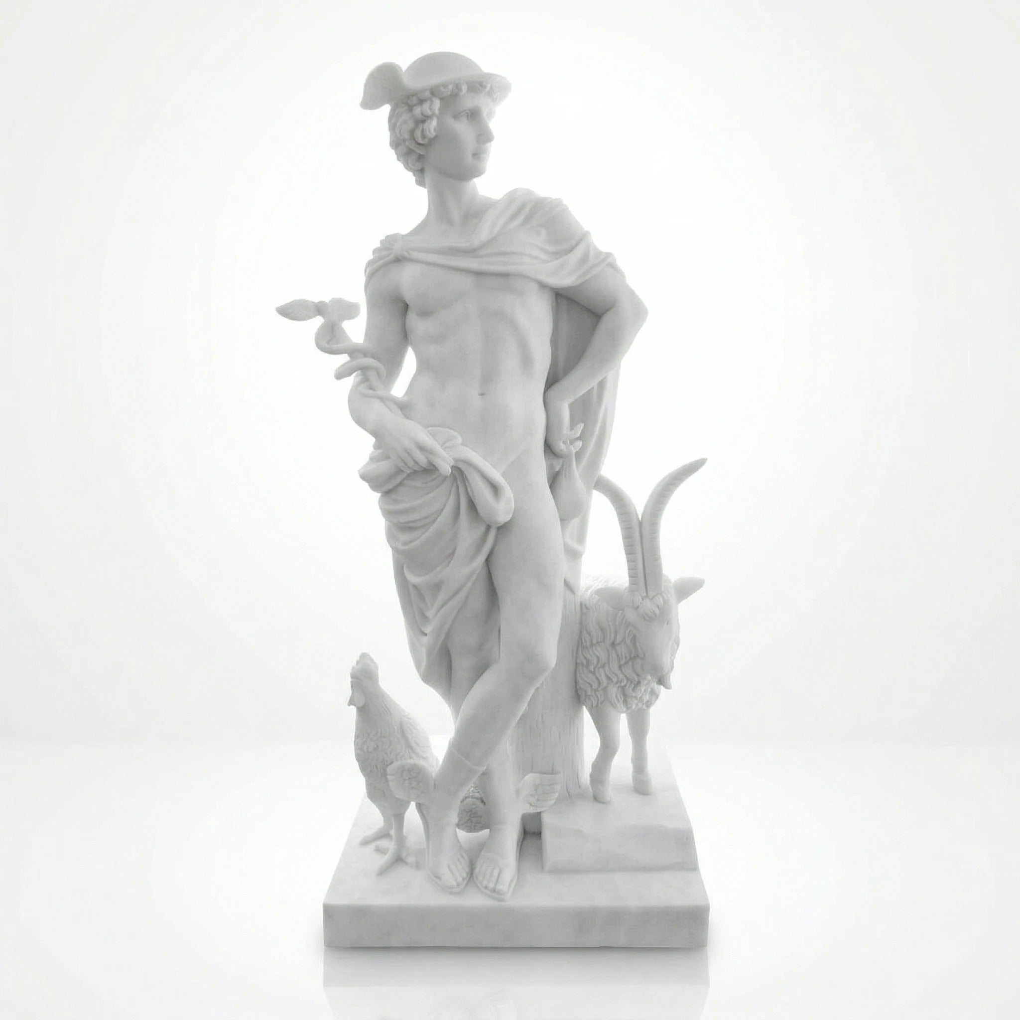 Vela-Natural-Marble-Mythological-Figure-Sculpture-Garden-Plinth-VSMS-8472-05