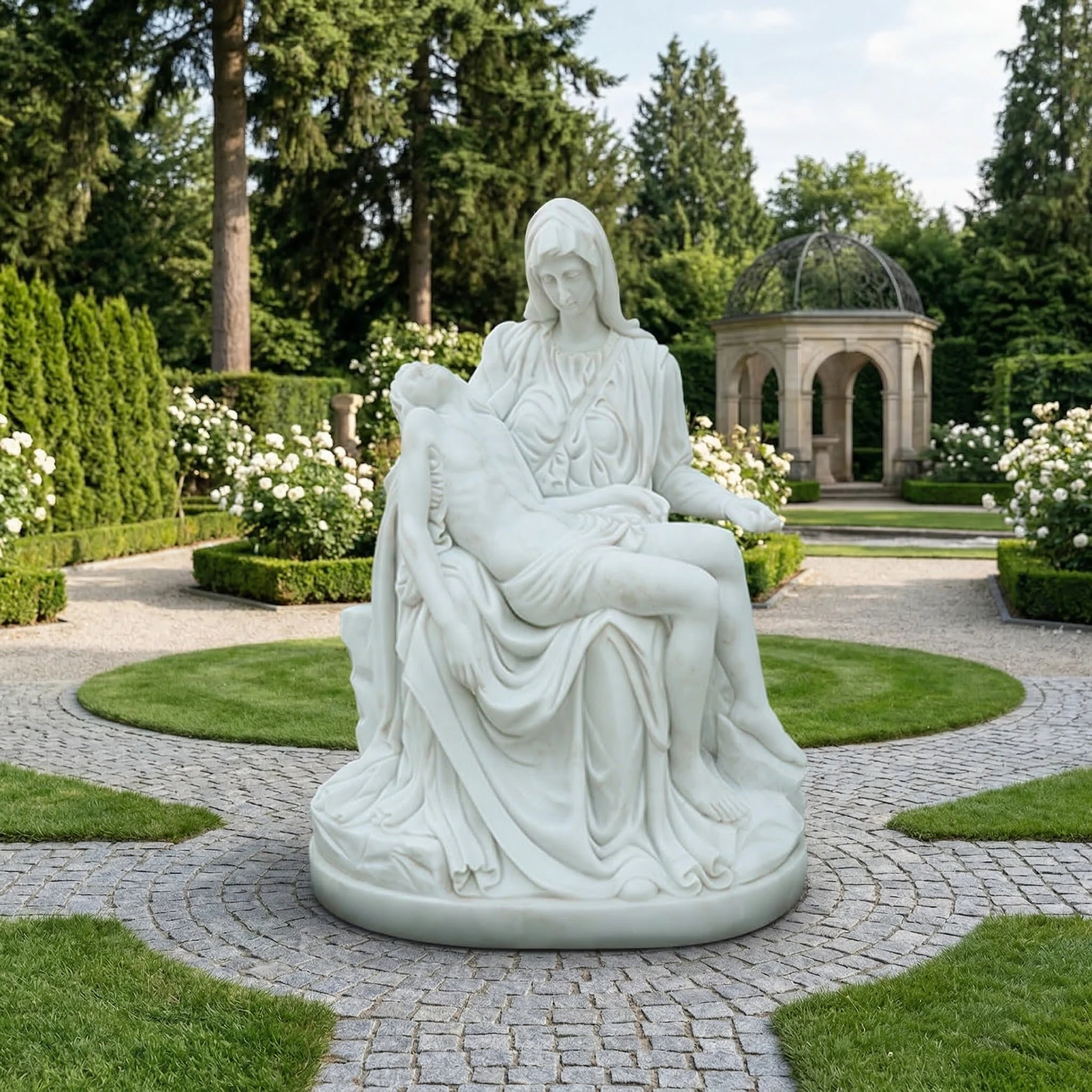 Vela-Natural-Marble-Pieta-Figure-Sculpture-Garden-Court-VSMS-2751-03