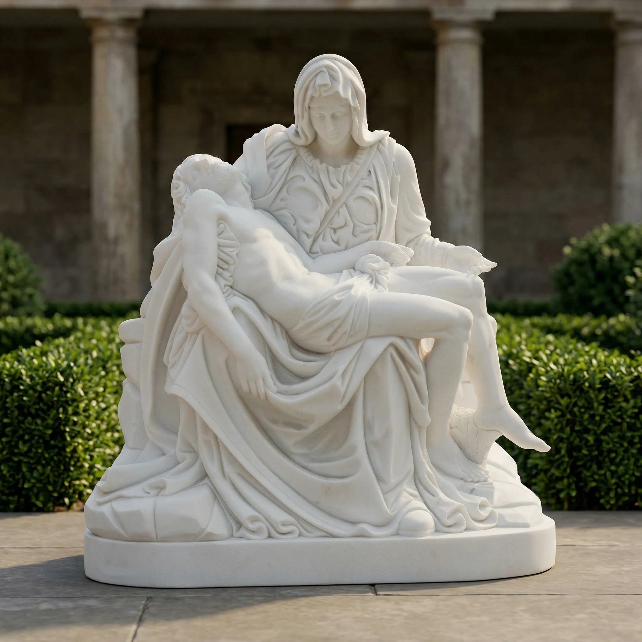 Vela-Natural-Marble-Pieta-Sculpture-Garden-Courtyard-VSMS-694-01