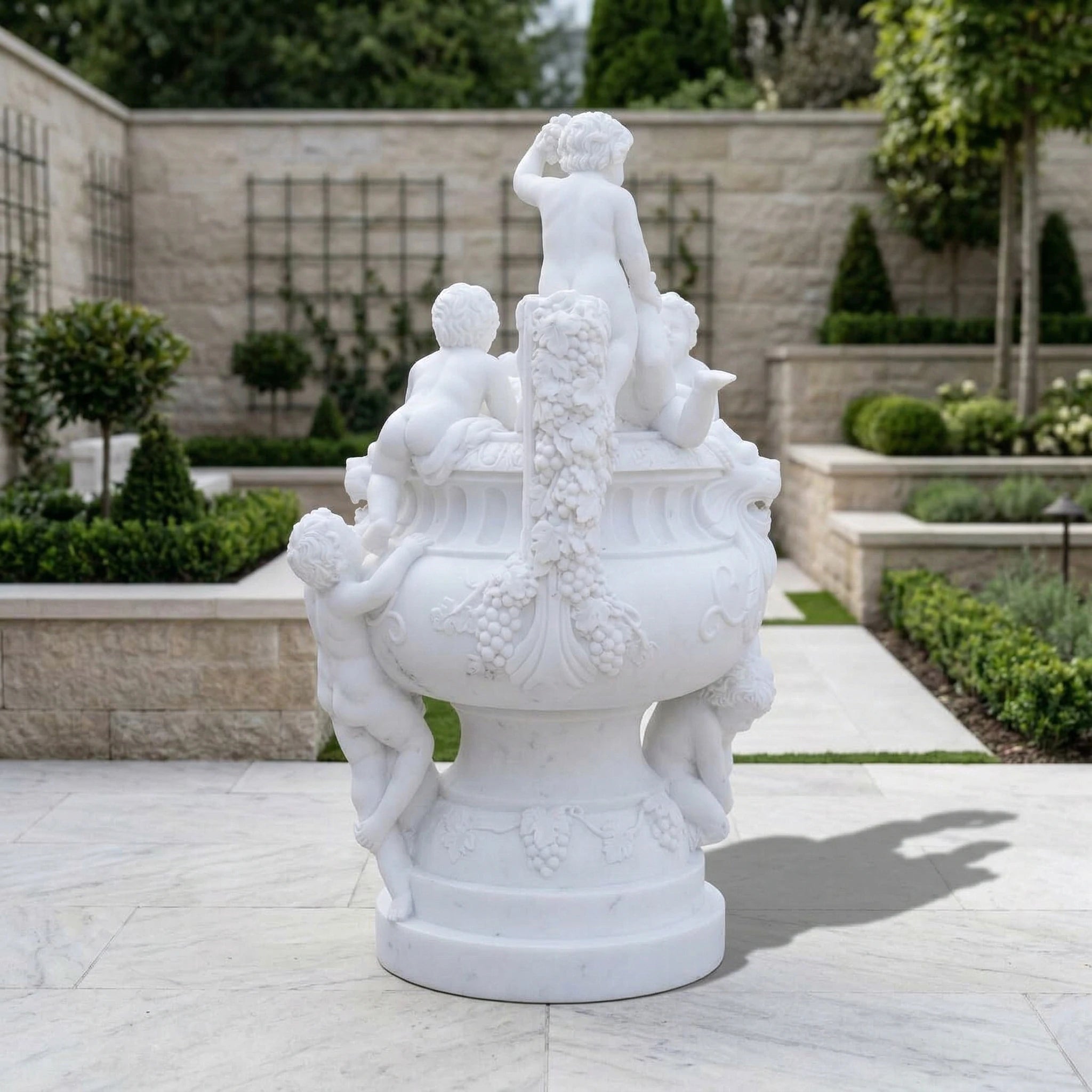 Vela-Natural-Marble-Putti-Garden-Sculpture-Pedestal-Basin-VSMS-8846-02