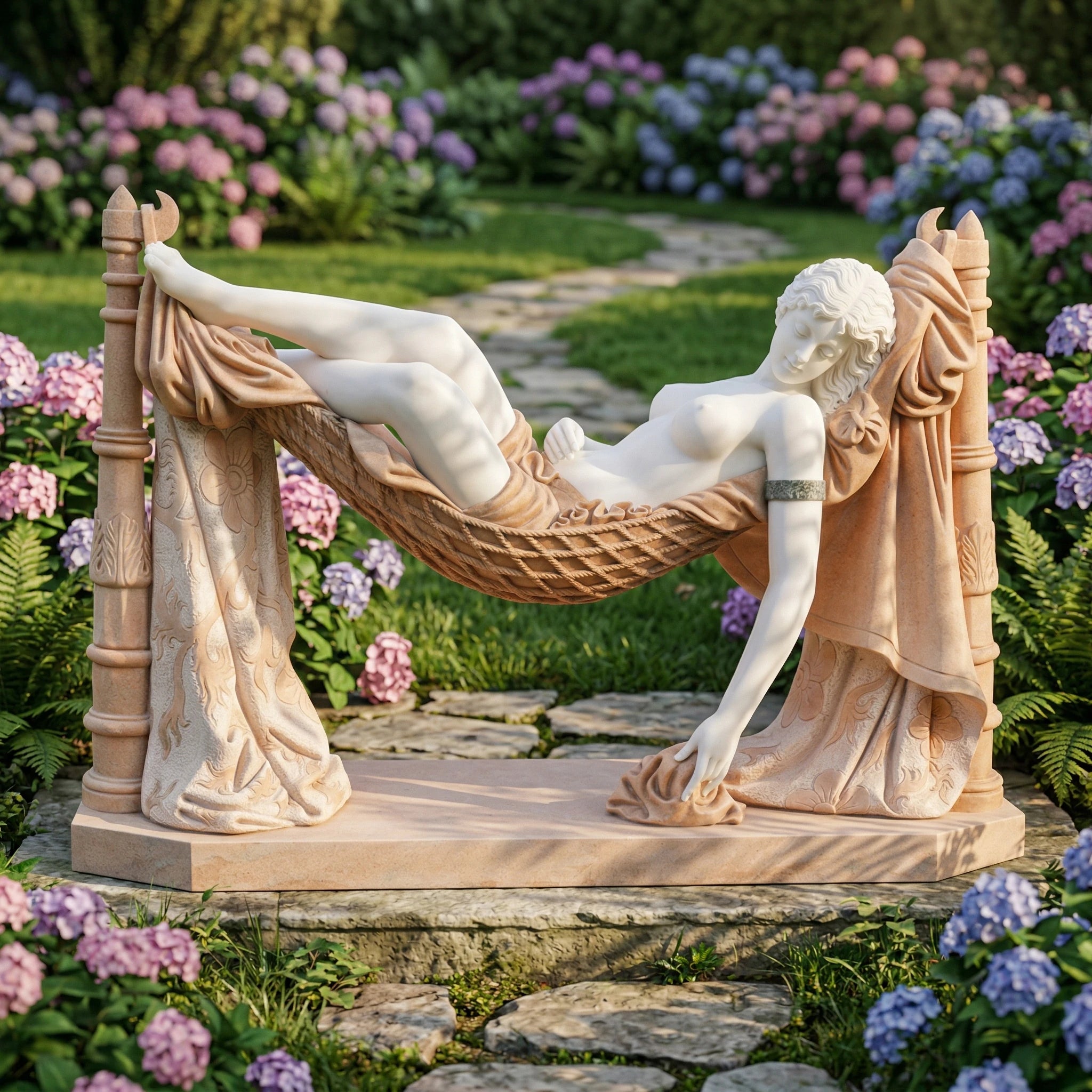 Vela-Natural-Marble-Reclining-Female-Figure-Sculpture-Hammock-Garden-Centerpiece-VSMS-781-01