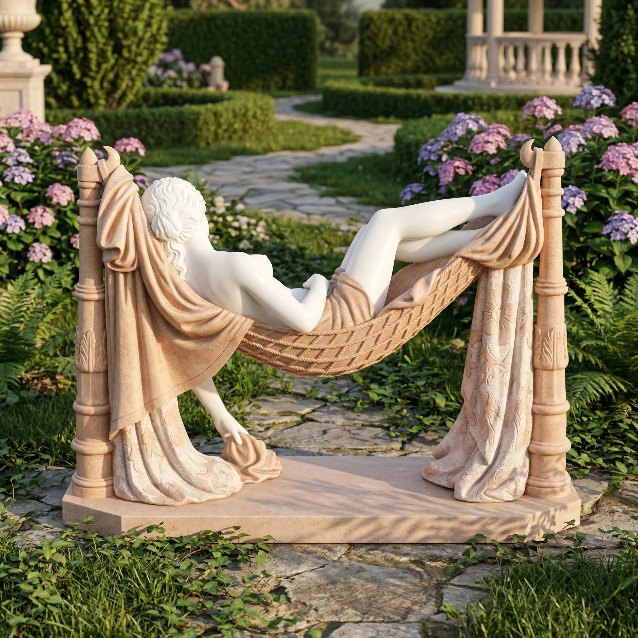 Vela-Natural-Marble-Reclining-Female-Figure-Sculpture-Hammock-Garden-Centerpiece-VSMS-781-02