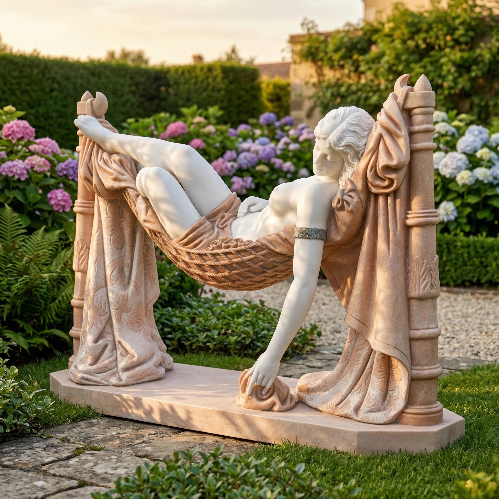 Vela-Natural-Marble-Reclining-Female-Figure-Sculpture-Hammock-Garden-Centerpiece-VSMS-781-03