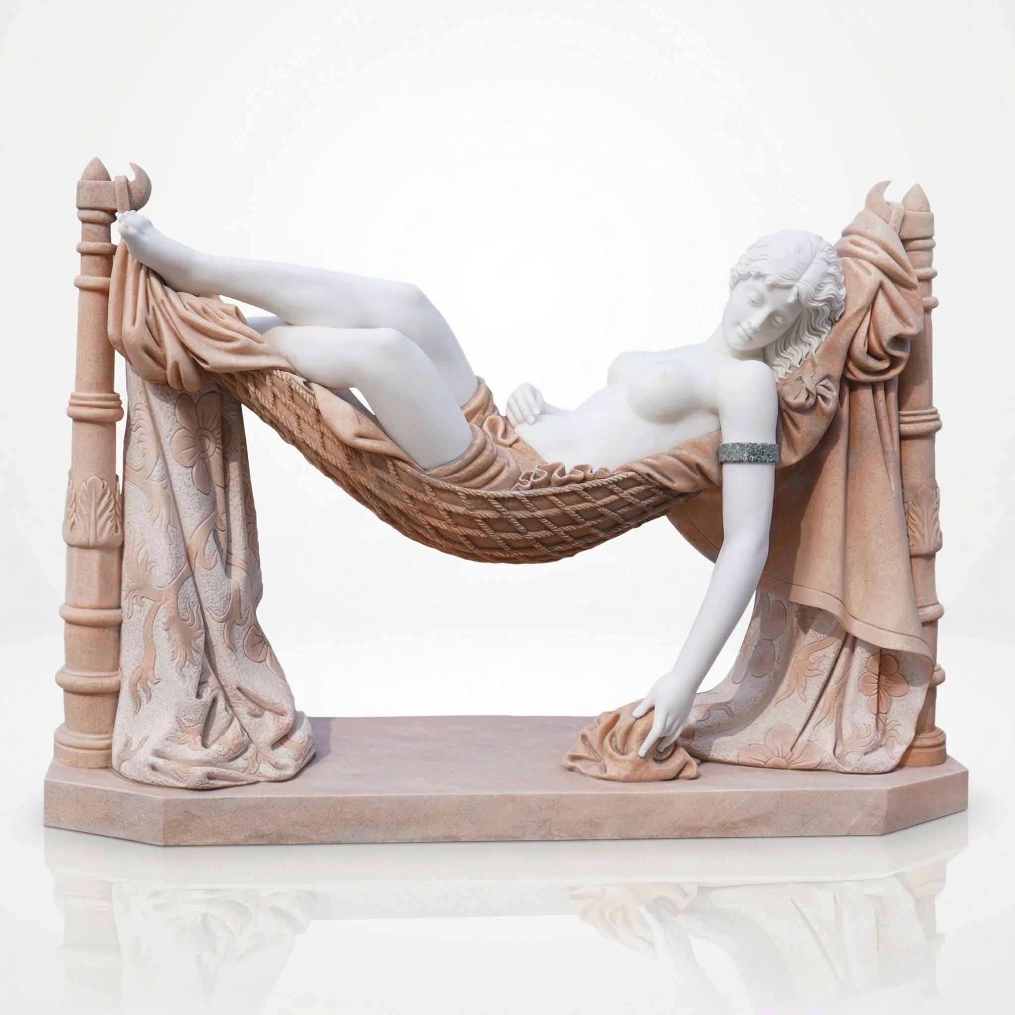 Vela-Natural-Marble-Reclining-Female-Figure-Sculpture-Hammock-Garden-Centerpiece-VSMS-781-06
