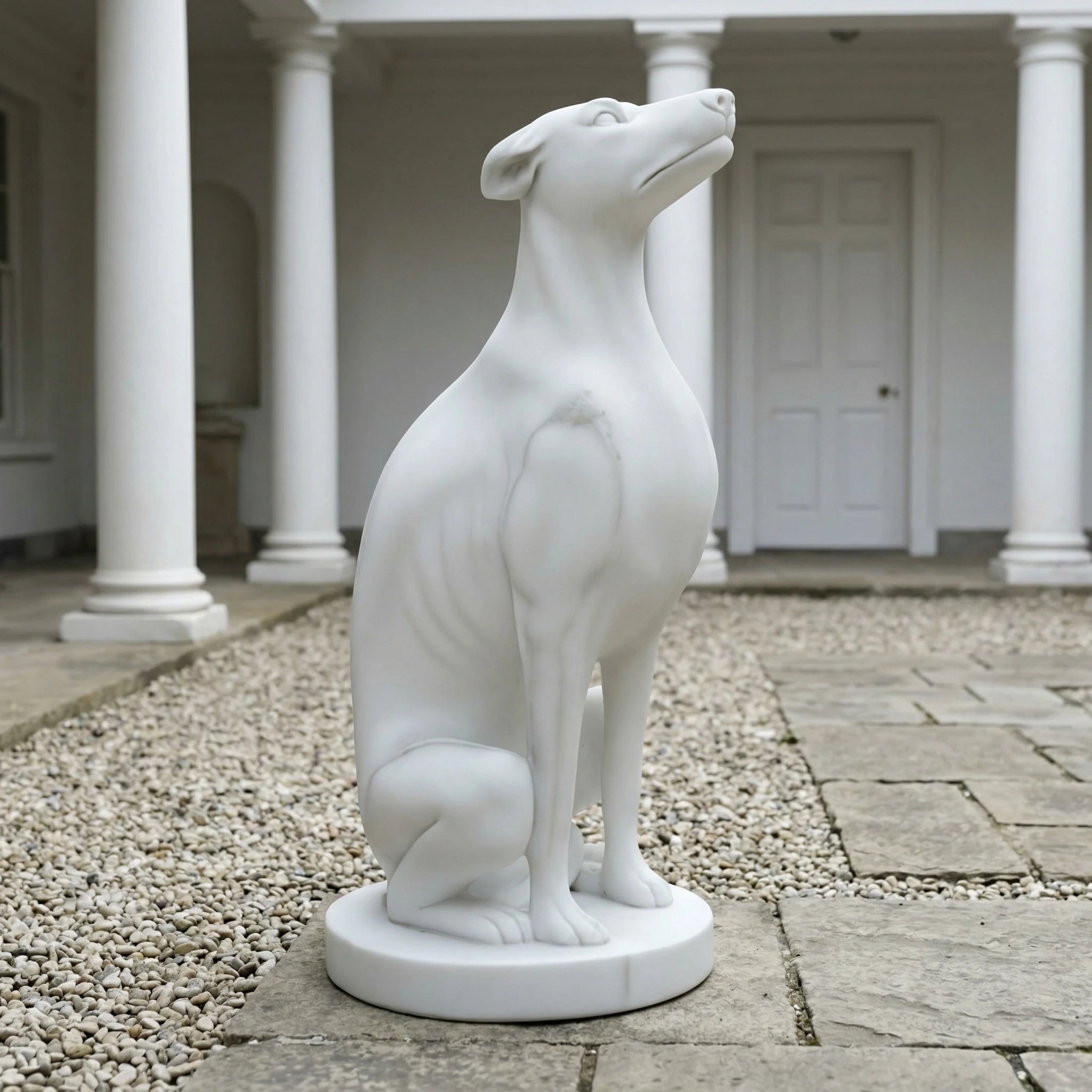 Vela-Natural-Marble-Seated-Hound-Sculpture-Courtyard-Guardian-VSMS-617-03
