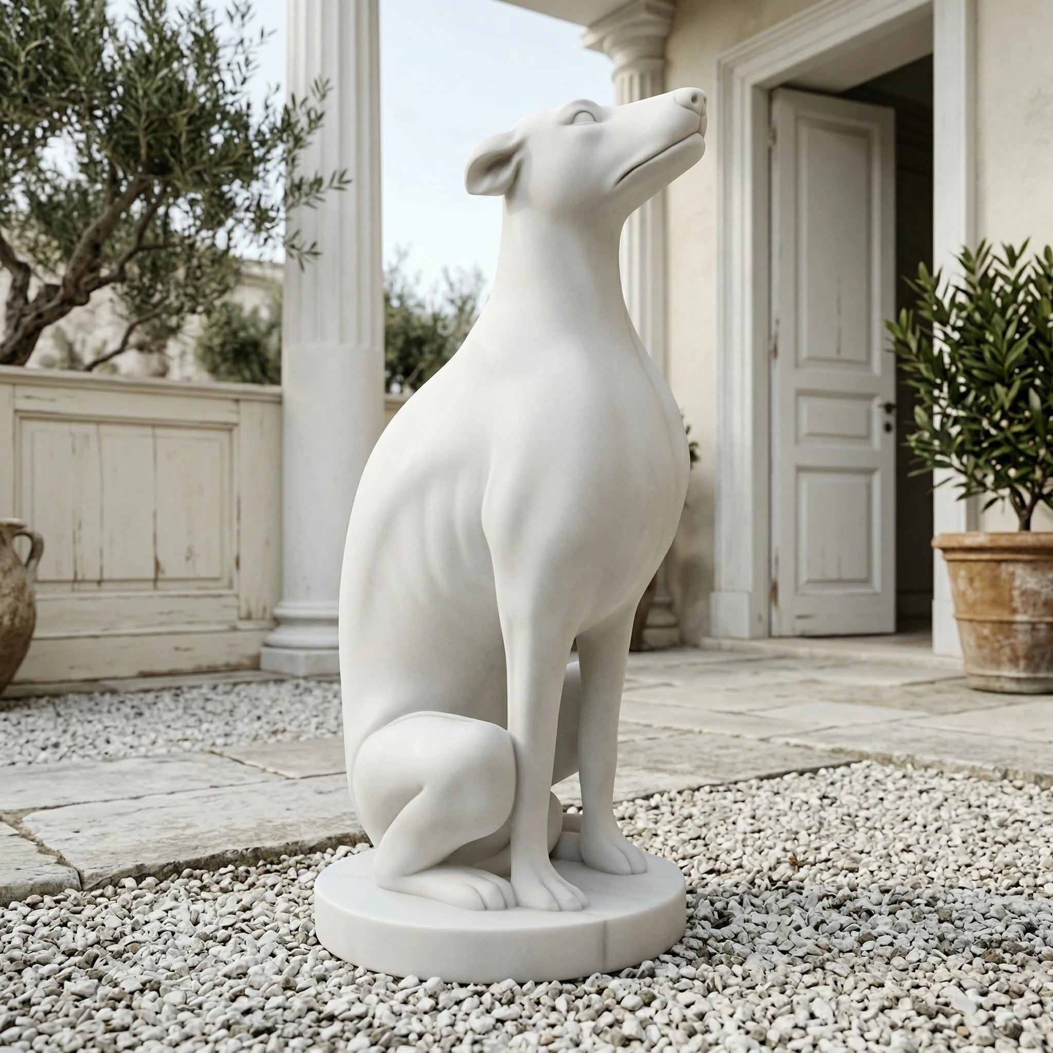 Vela-Natural-Marble-Seated-Hound-Sculpture-Courtyard-Guardian-VSMS-617-04
