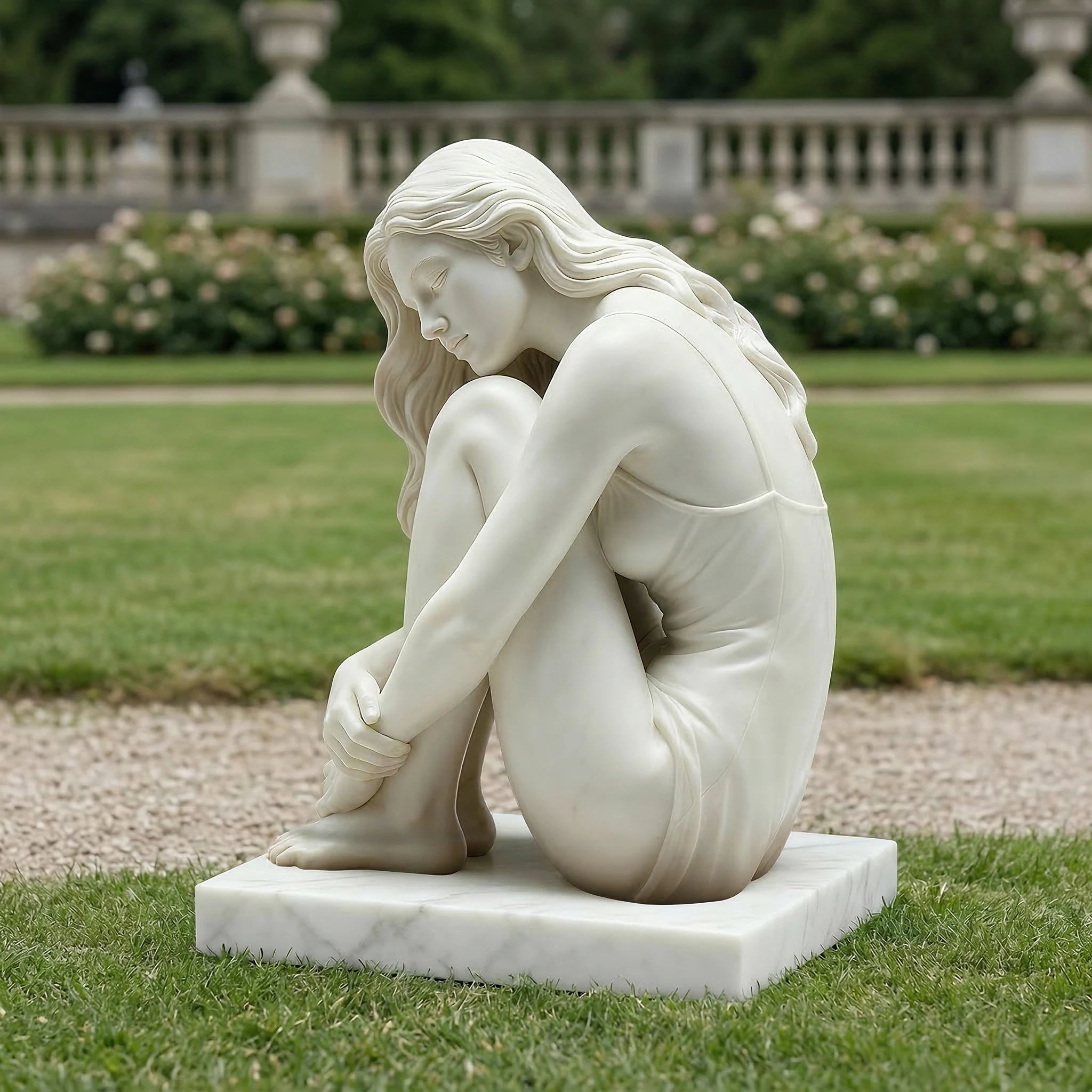 Vela-Natural-Marble-Seated-Woman-Sculpture-on-Plinth-VSMS-3017-04