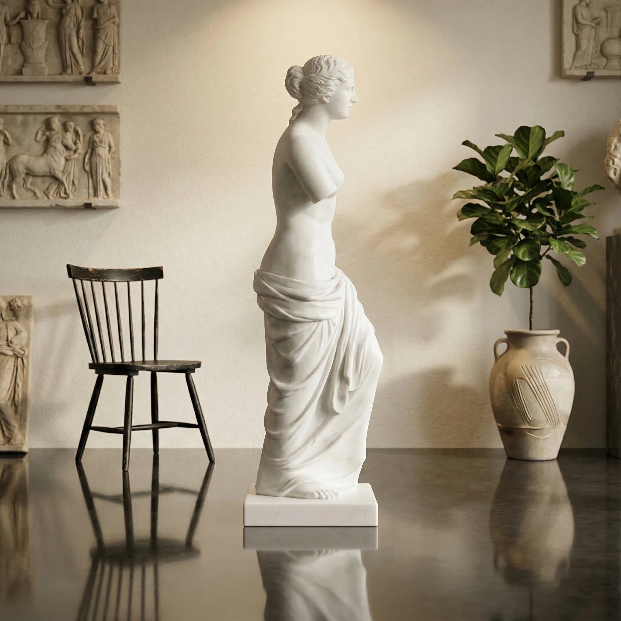 Vela-Natural-Marble-Venus-Female-Form-Sculpture-Contrapposto-Indoor-VSMS-5290-03