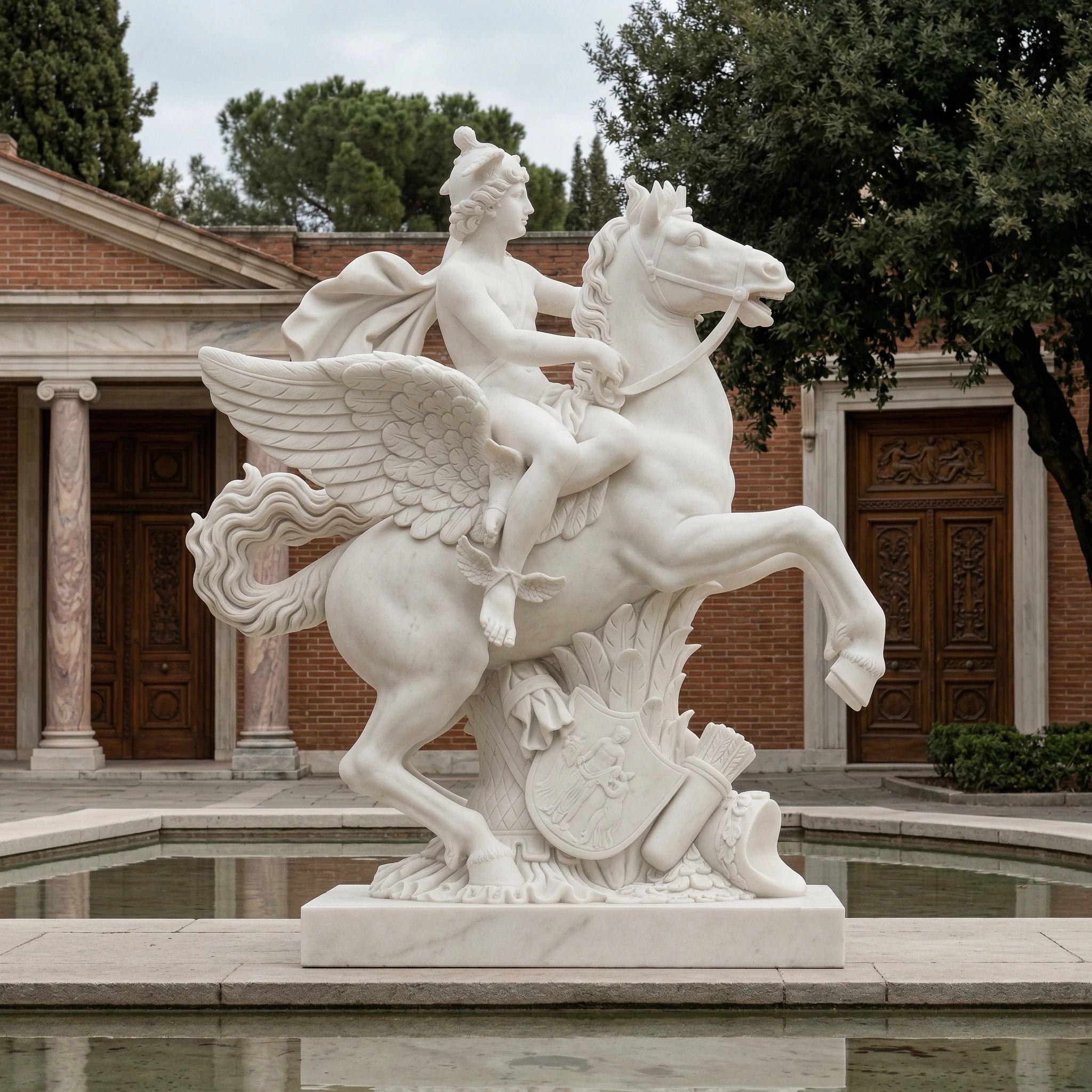 Vela-Natural-Marble-Winged-Horse-and-Cupid-Sculpture-Garden-Fountain-Placement-VSMS-538-03