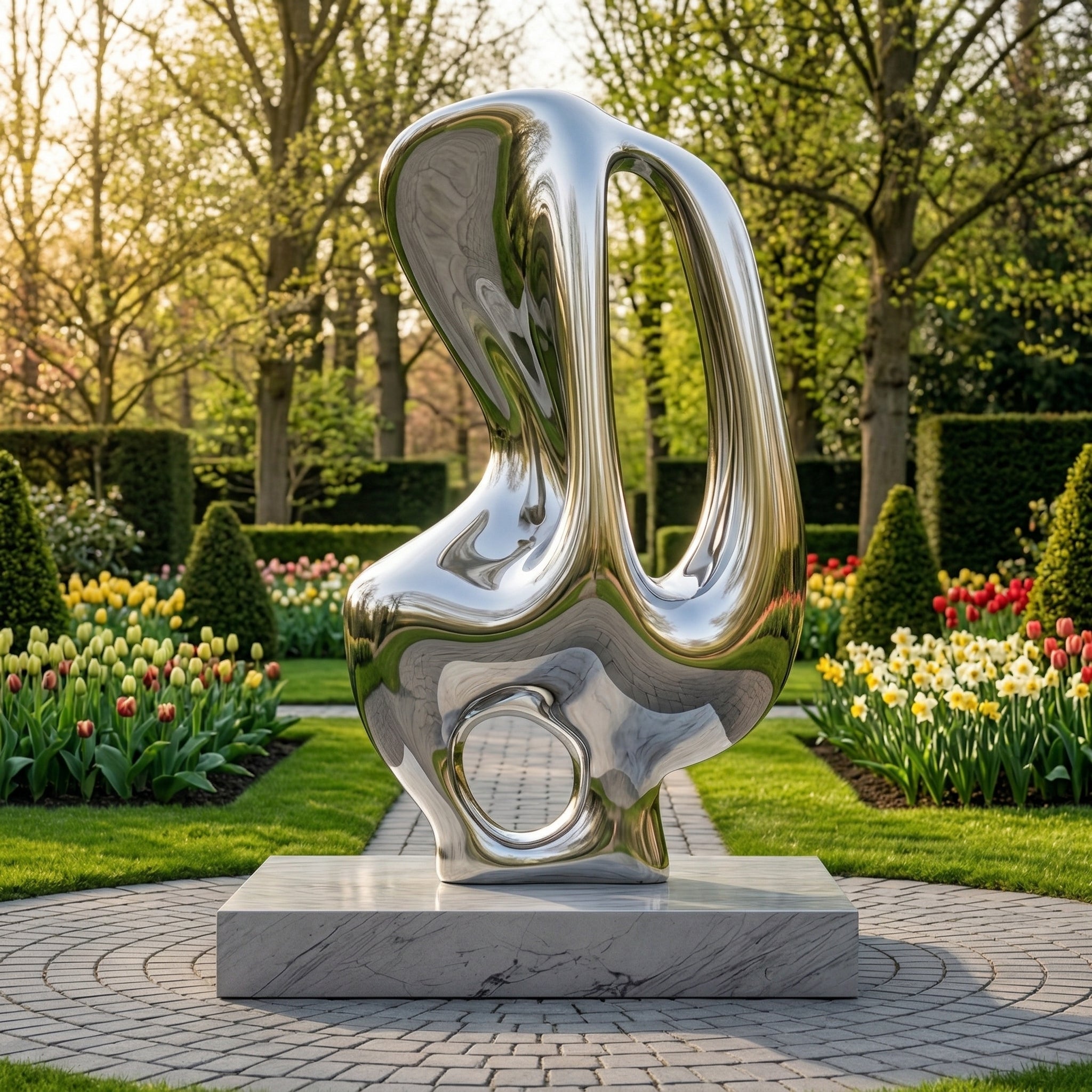 Vela-Stainless-Steel-Abstract-Architectural-Geometric-Sculpture-Garden-Focal-Point-VSSS-5107-01