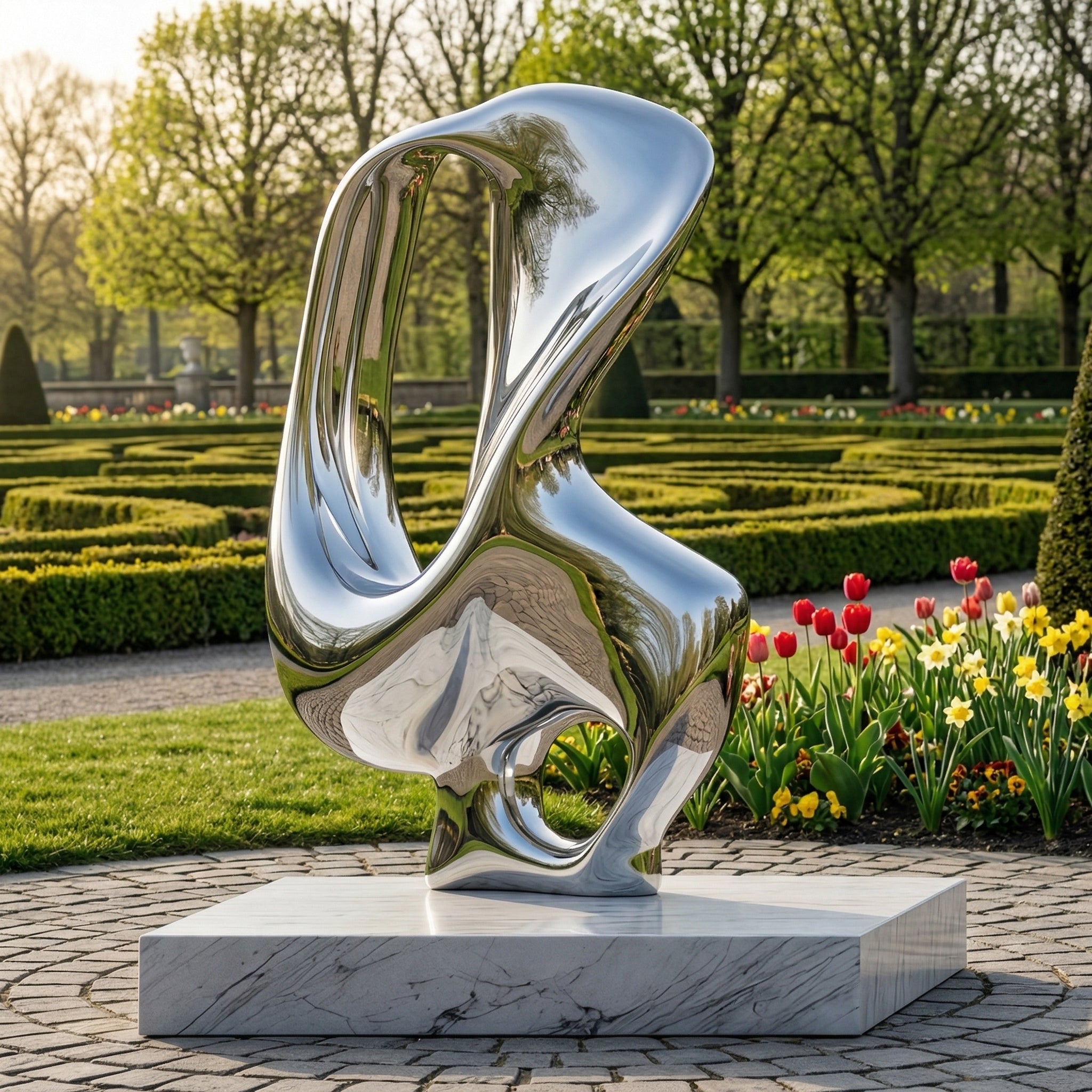 Vela-Stainless-Steel-Abstract-Architectural-Geometric-Sculpture-Garden-Focal-Point-VSSS-5107-02