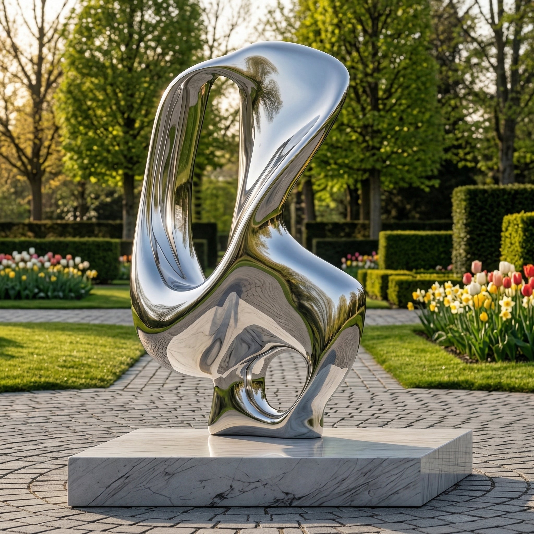 Vela-Stainless-Steel-Abstract-Architectural-Geometric-Sculpture-Garden-Focal-Point-VSSS-5107-03