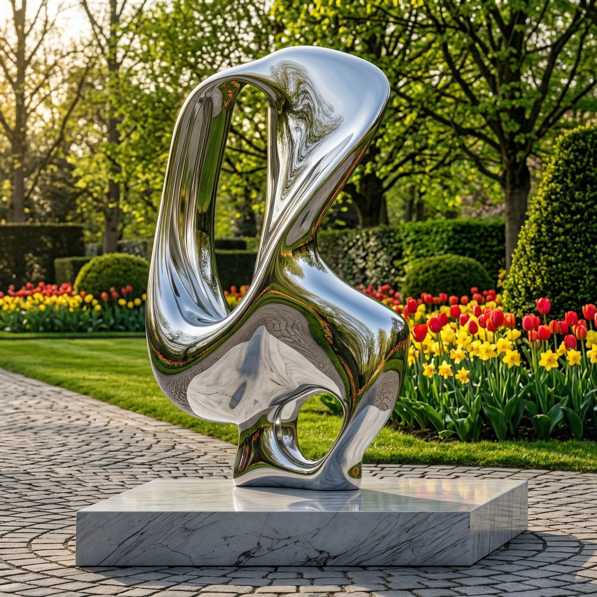 Vela-Stainless-Steel-Abstract-Architectural-Geometric-Sculpture-Garden-Focal-Point-VSSS-5107-04