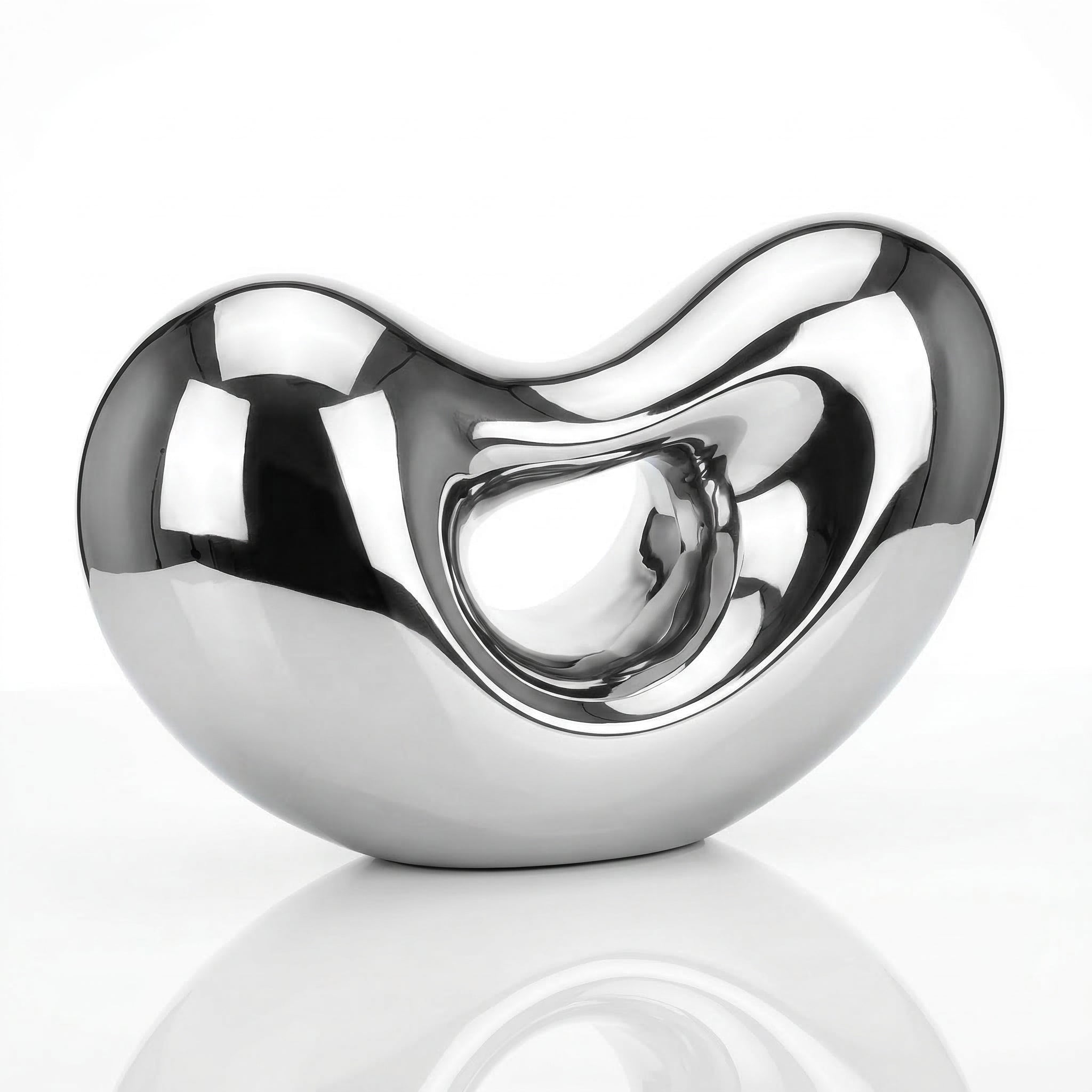Vela Stainless Steel Abstract Biomorphic Sculpture Entrance & Driveway VSSSS-4916