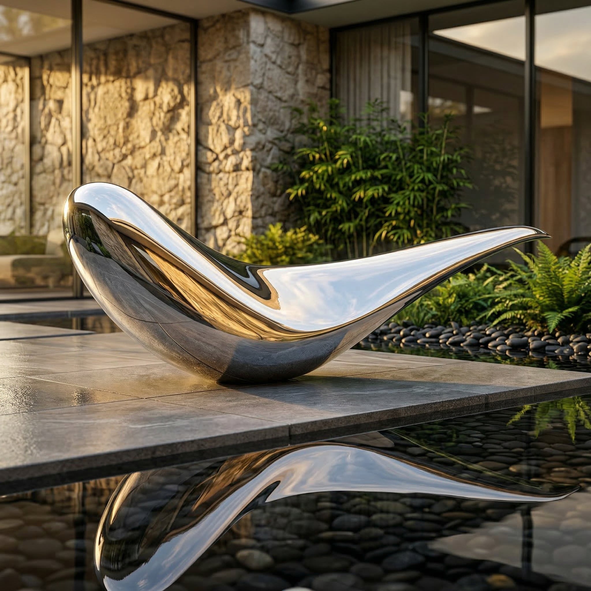 Vela-Stainless-Steel-Abstract-Biomorphic-Sculpture-Ribbon-Placement-VSSSS-5732-01