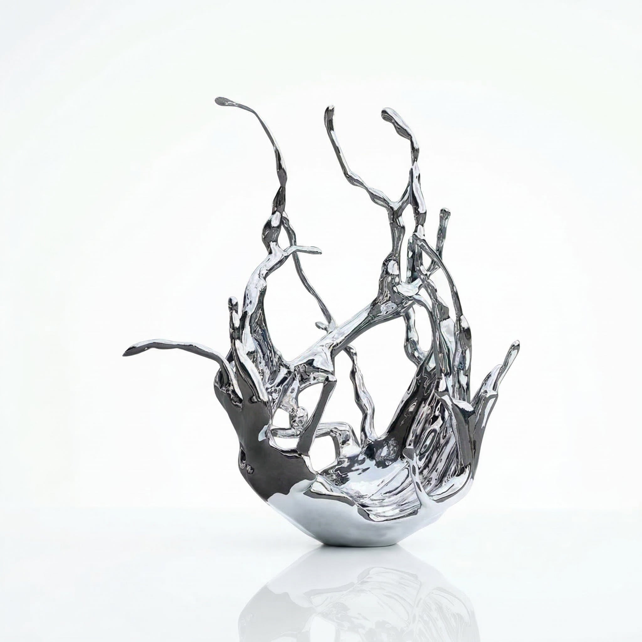 Vela-Stainless-Steel-Abstract-Currents-Sculpture-Poolside-Reflecting-Plinth-VSSSS-615-02