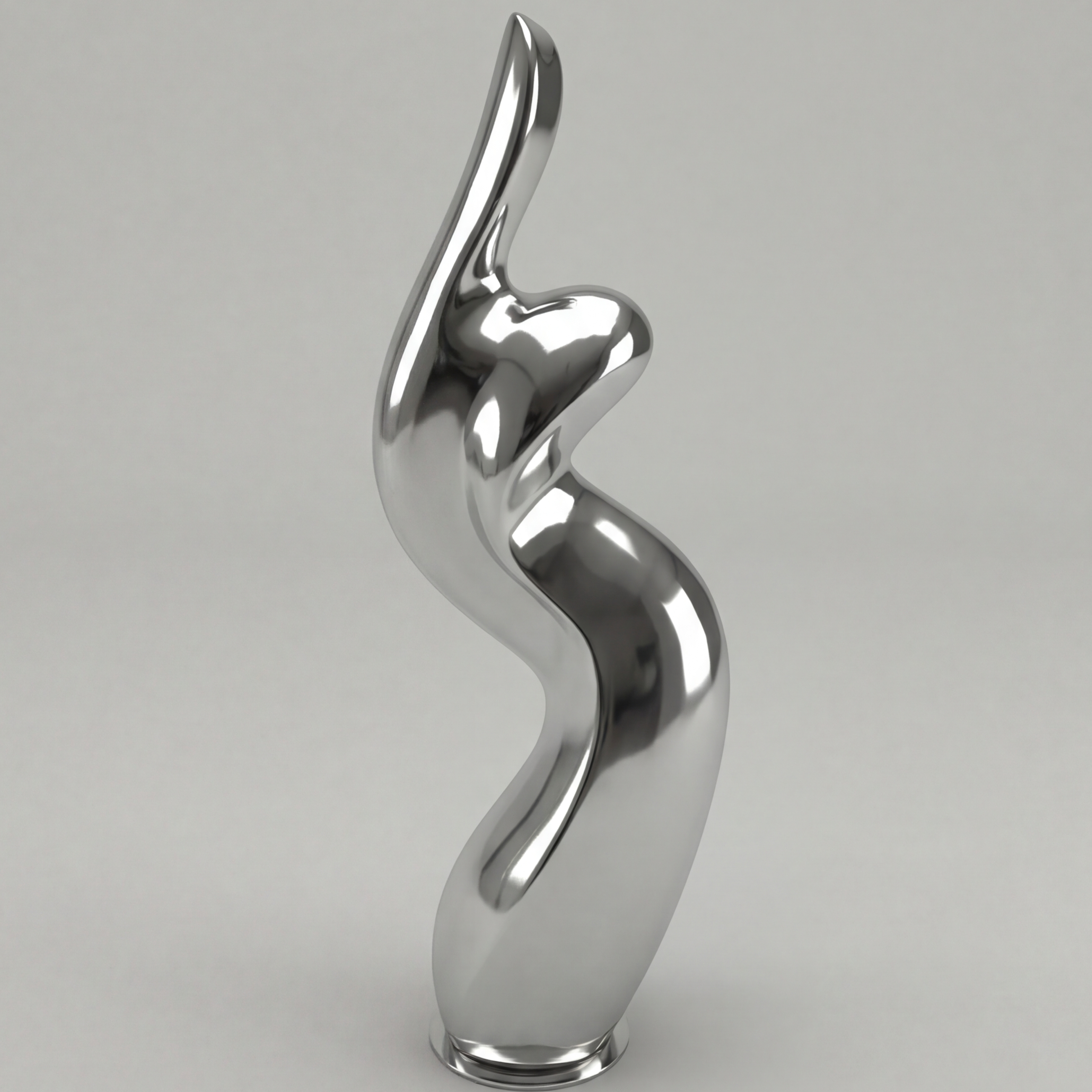 Vela Stainless Steel Abstract Figurative Sculpture In Motion VSSSS-6614