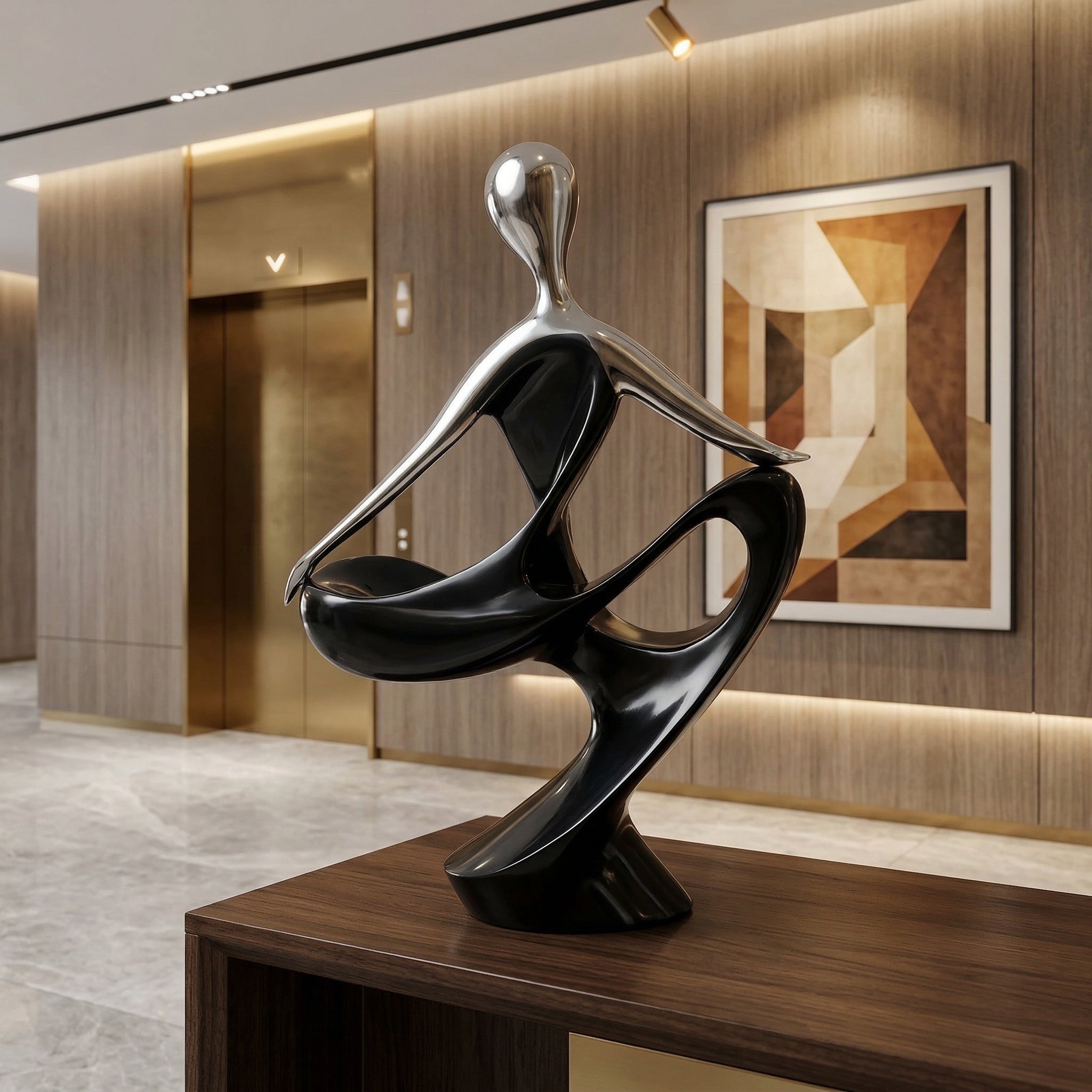 Vela-Stainless-Steel-Abstract-Figurative-Sculpture-Ribbon-Form-VSSSS-8641-02