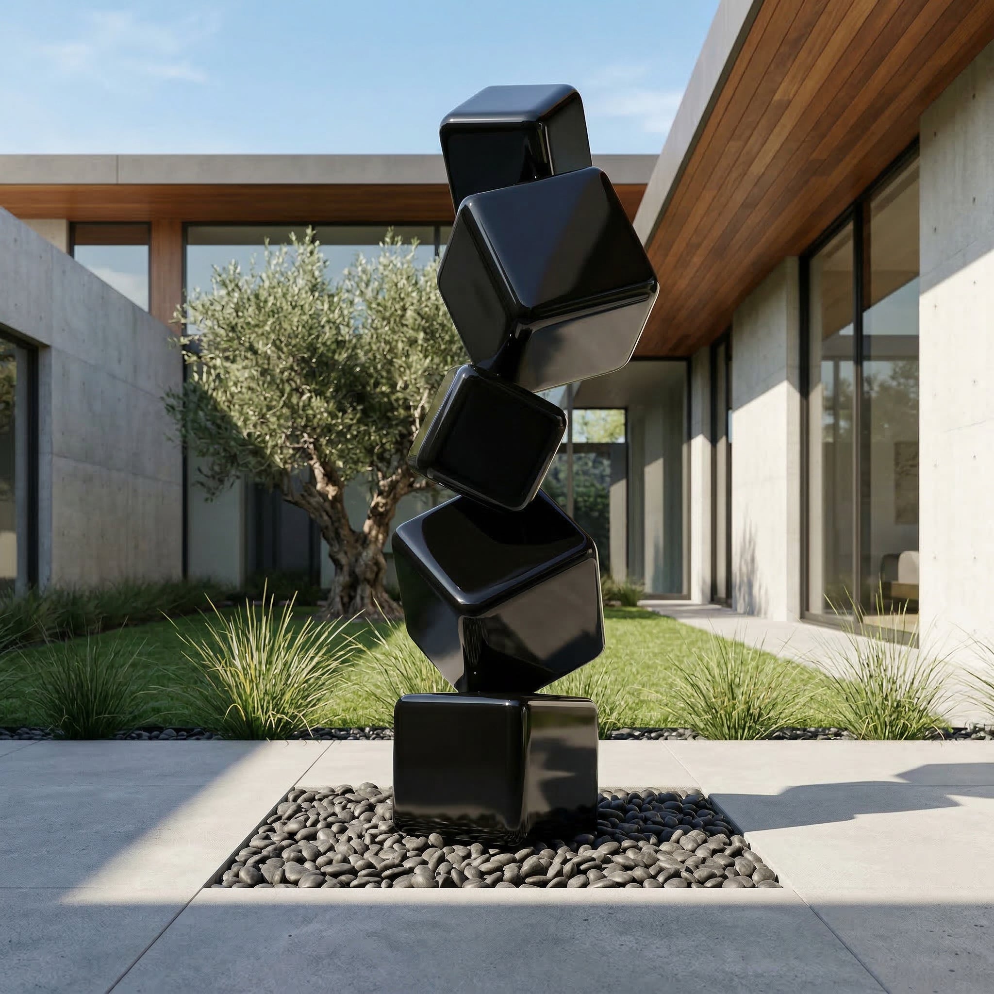 Vela-Stainless-Steel-Abstract-Geometric-Sculpture-Entrance-Driveway-VSSSS-4828-01