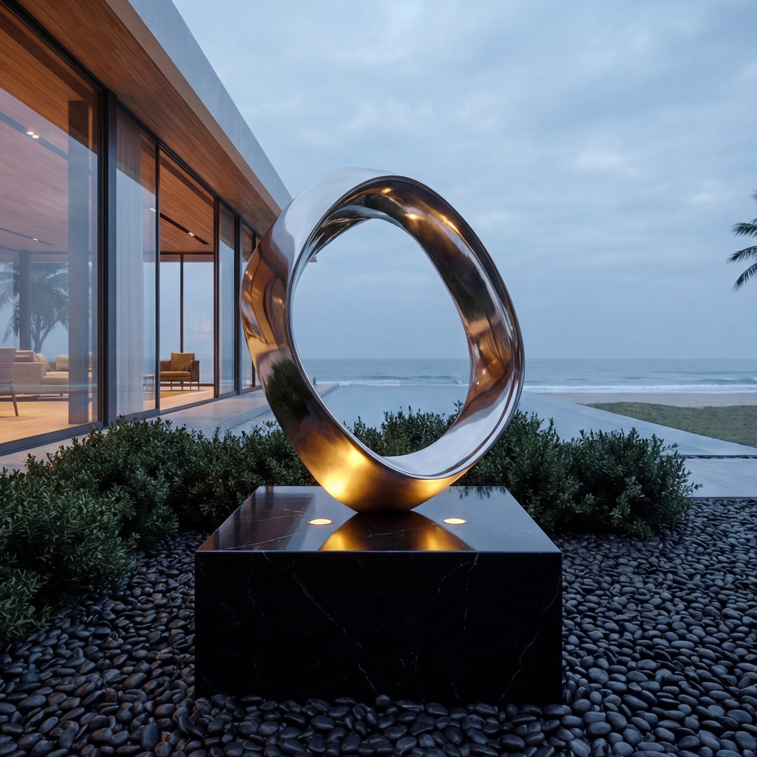 Vela-Stainless-Steel-Abstract-Geometric-Sculpture-Infinity-Oval-VSSSS-5864-03