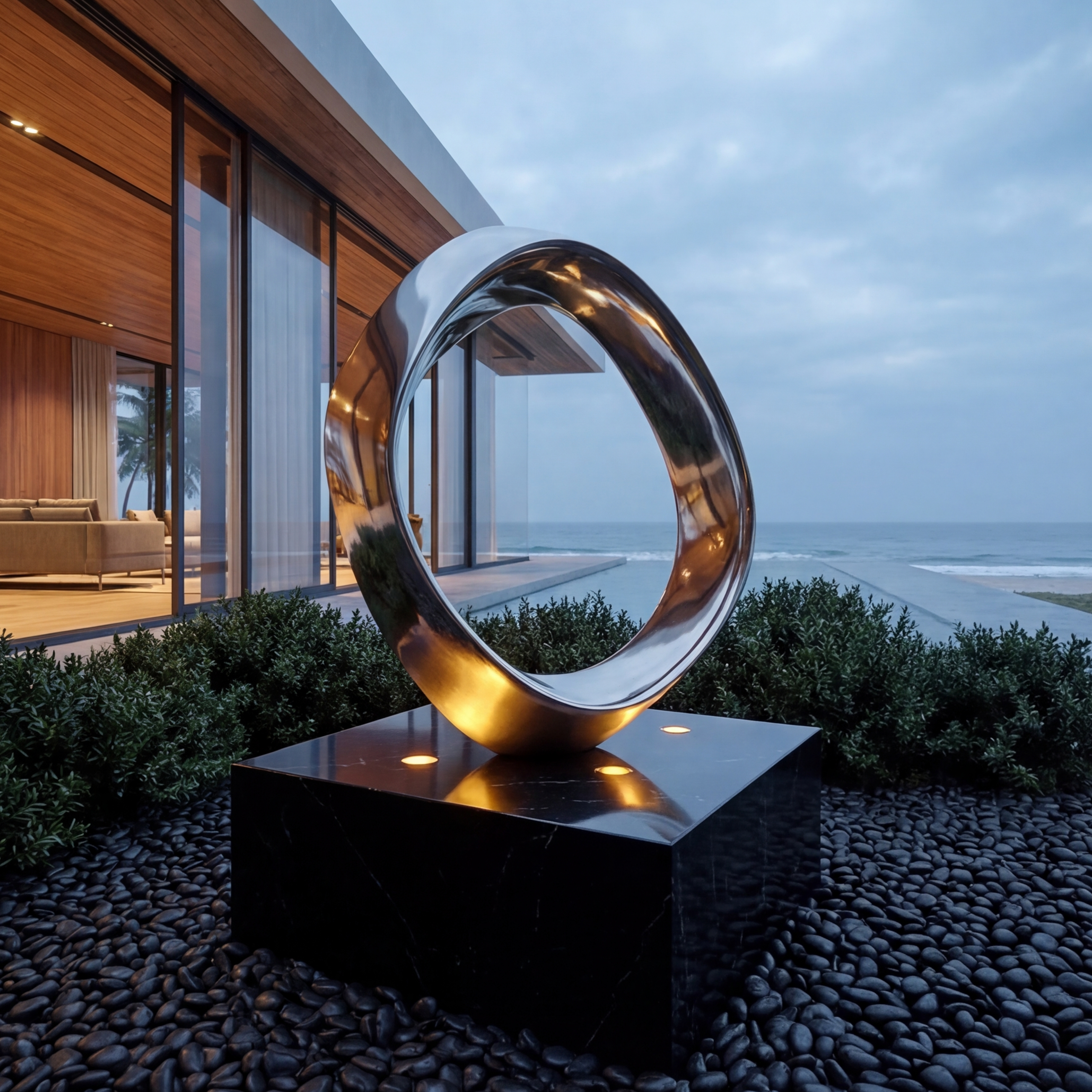 Vela-Stainless-Steel-Abstract-Geometric-Sculpture-Infinity-Oval-VSSSS-5864-04