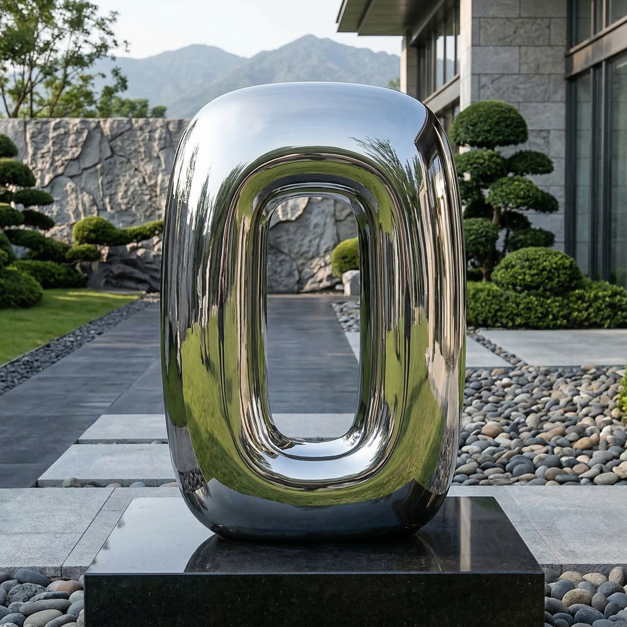 Vela-Stainless-Steel-Abstract-Geometric-Sculpture-Portal-Form-VSSS-6825-02