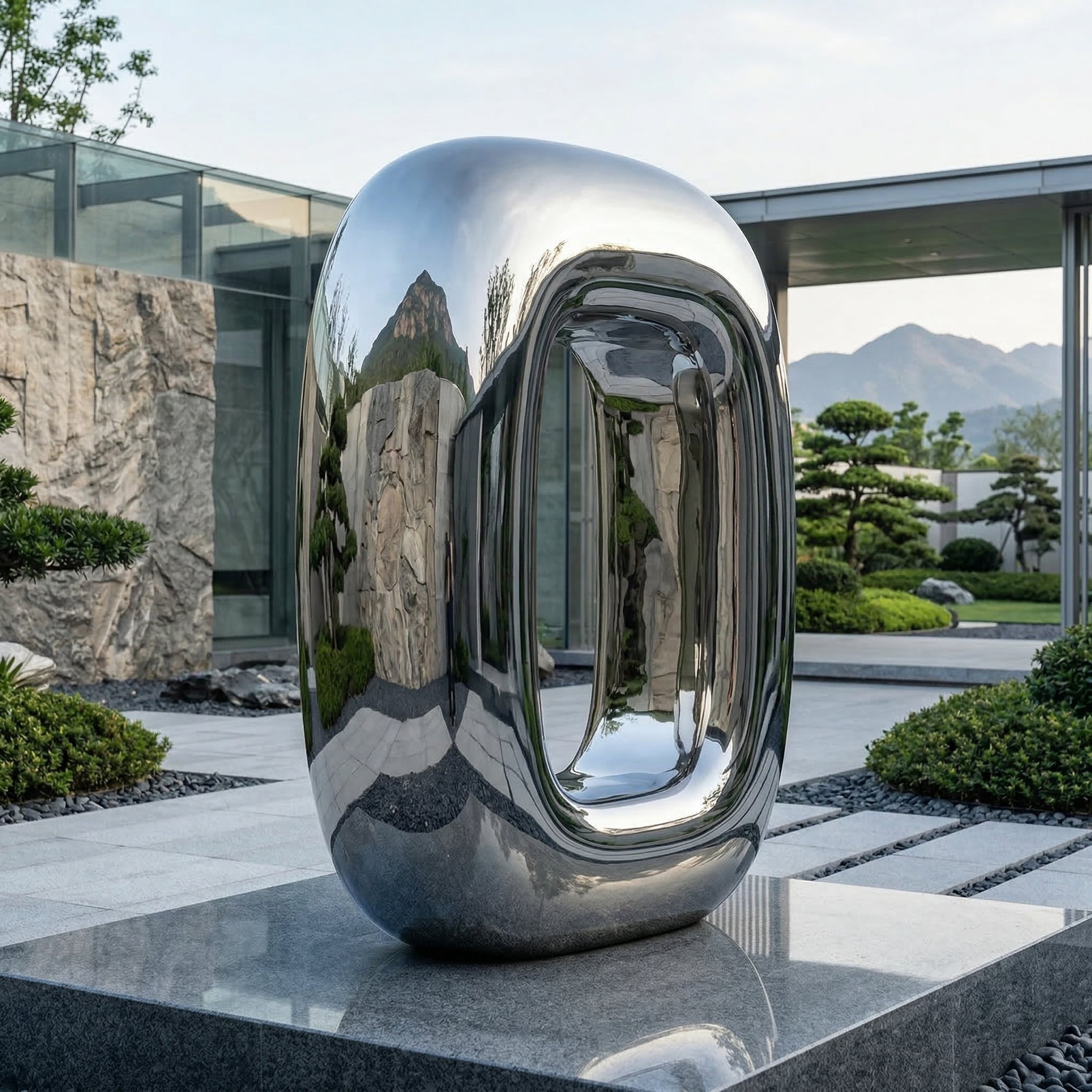 Vela-Stainless-Steel-Abstract-Geometric-Sculpture-Portal-Form-VSSS-6825-03