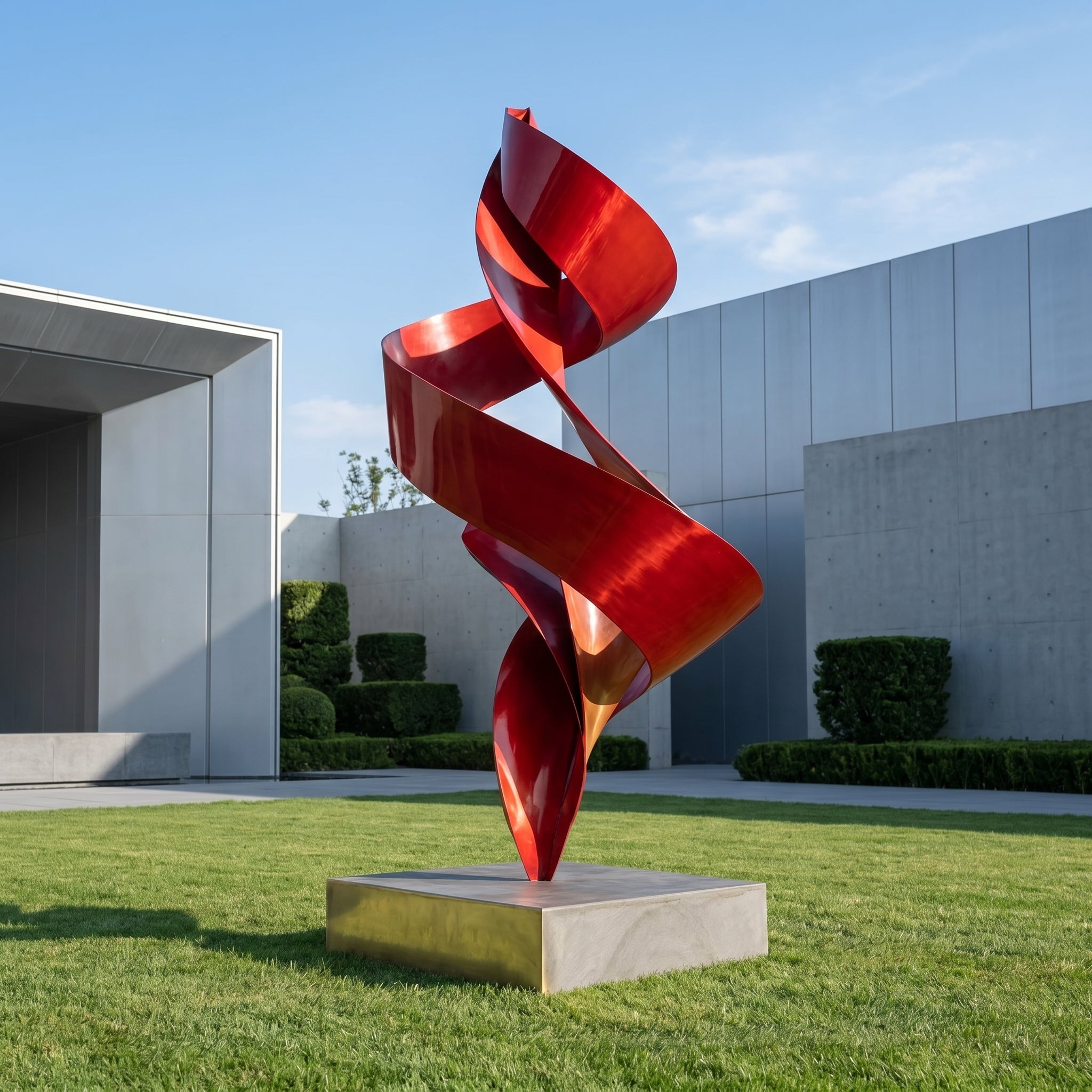 Vela-Stainless-Steel-Abstract-Geometric-Sculpture-Ribbon-Like-Spiral-Placement-VSSS-4421-04