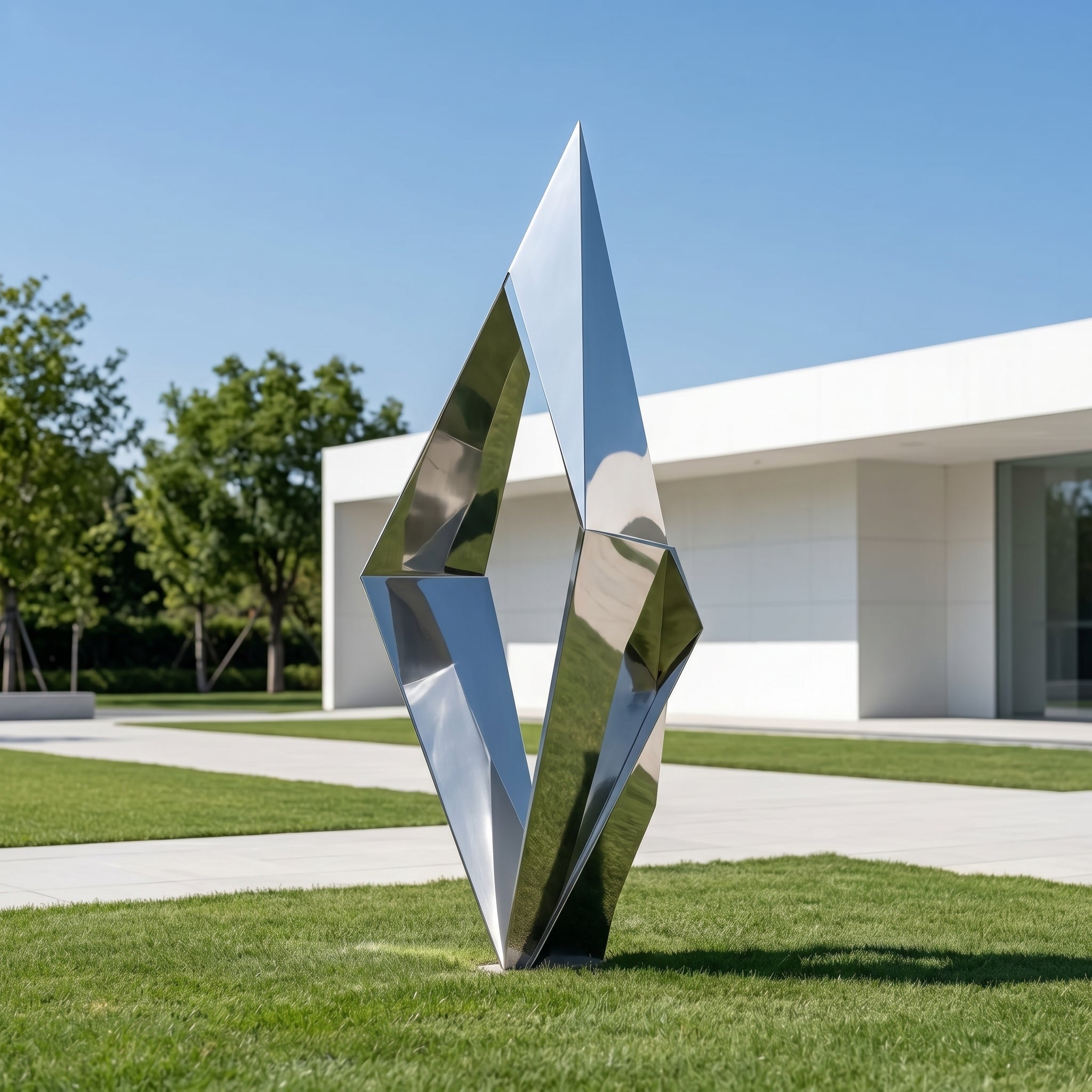 Vela-Stainless-Steel-Abstract-Geometric-Sculpture-Vertical-Monolith-VSSSS-4631-03