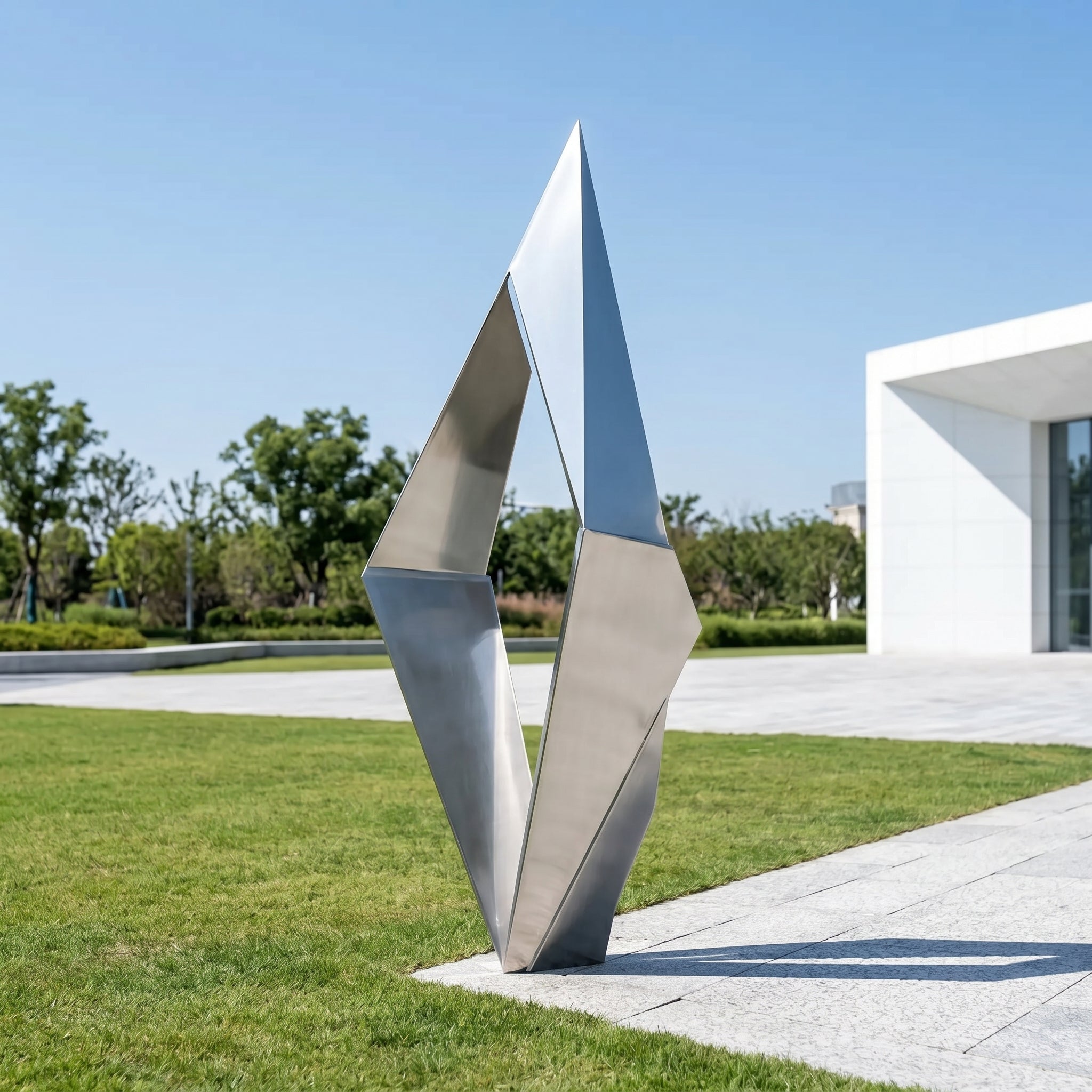 Vela-Stainless-Steel-Abstract-Geometric-Sculpture-Vertical-Monolith-VSSSS-4631-04