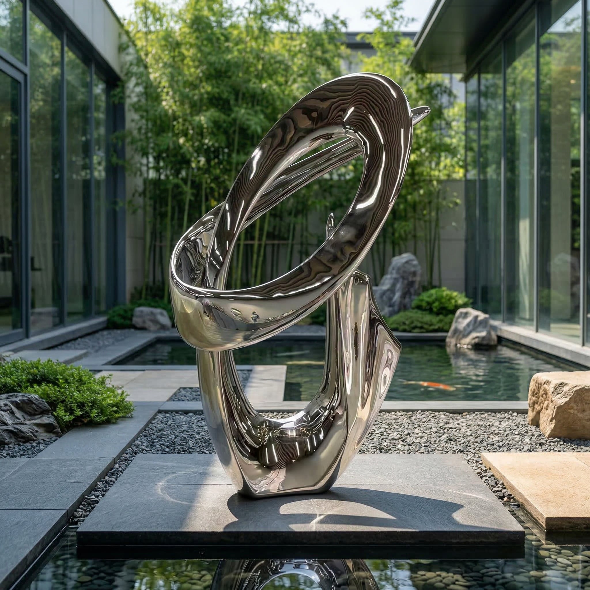 Vela-Stainless-Steel-Abstract-Loop-Sculpture-Garden-Display-VSSSS-7721-01
