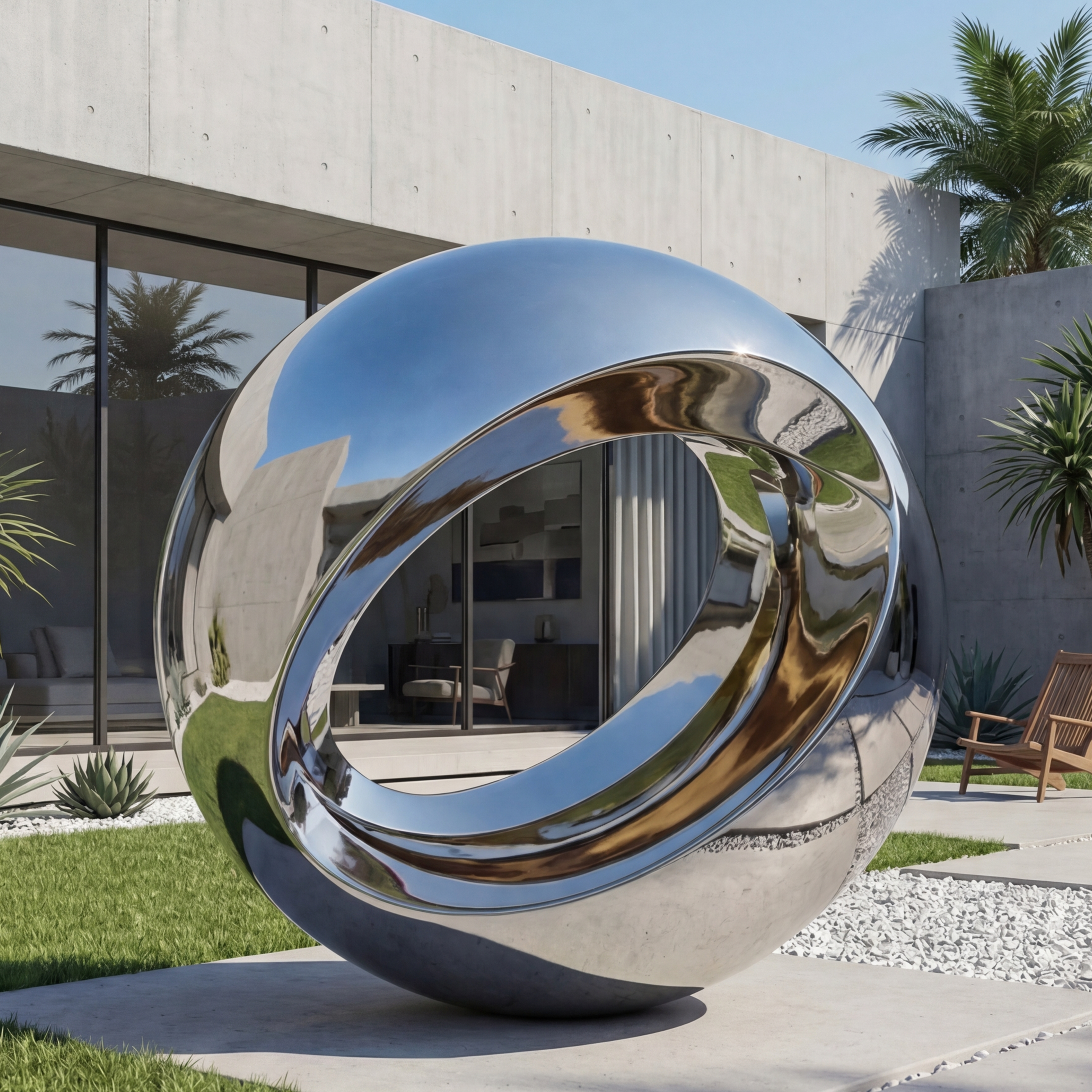 Vela-Stainless-Steel-Abstract-Looping-Orb-Sculpture-Architectural-Geometric-VSSSS-6728-01