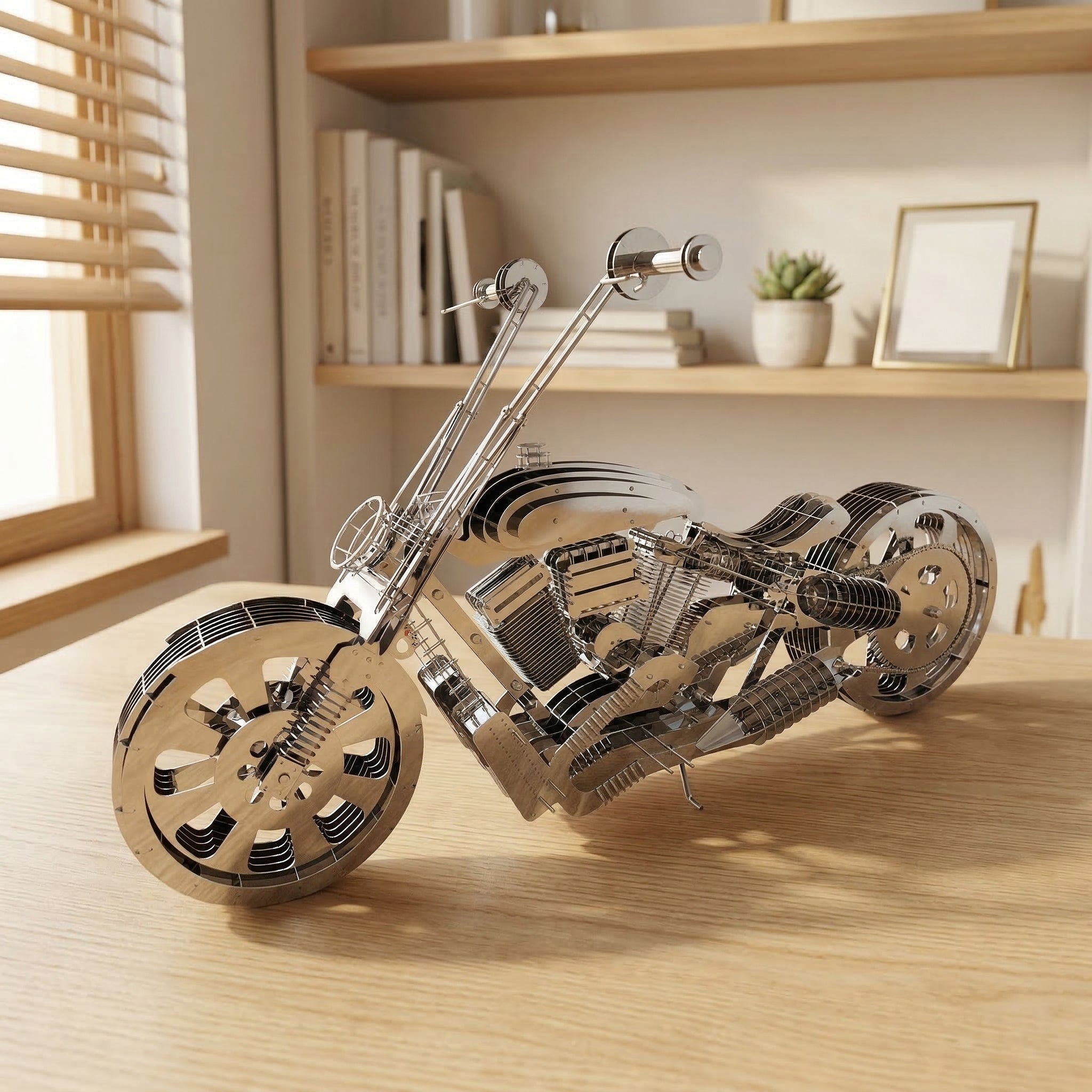 Vela-Stainless-Steel-Abstract-Motorcycle-Sculpture-Tabletop-VSSSSS-5476-04
