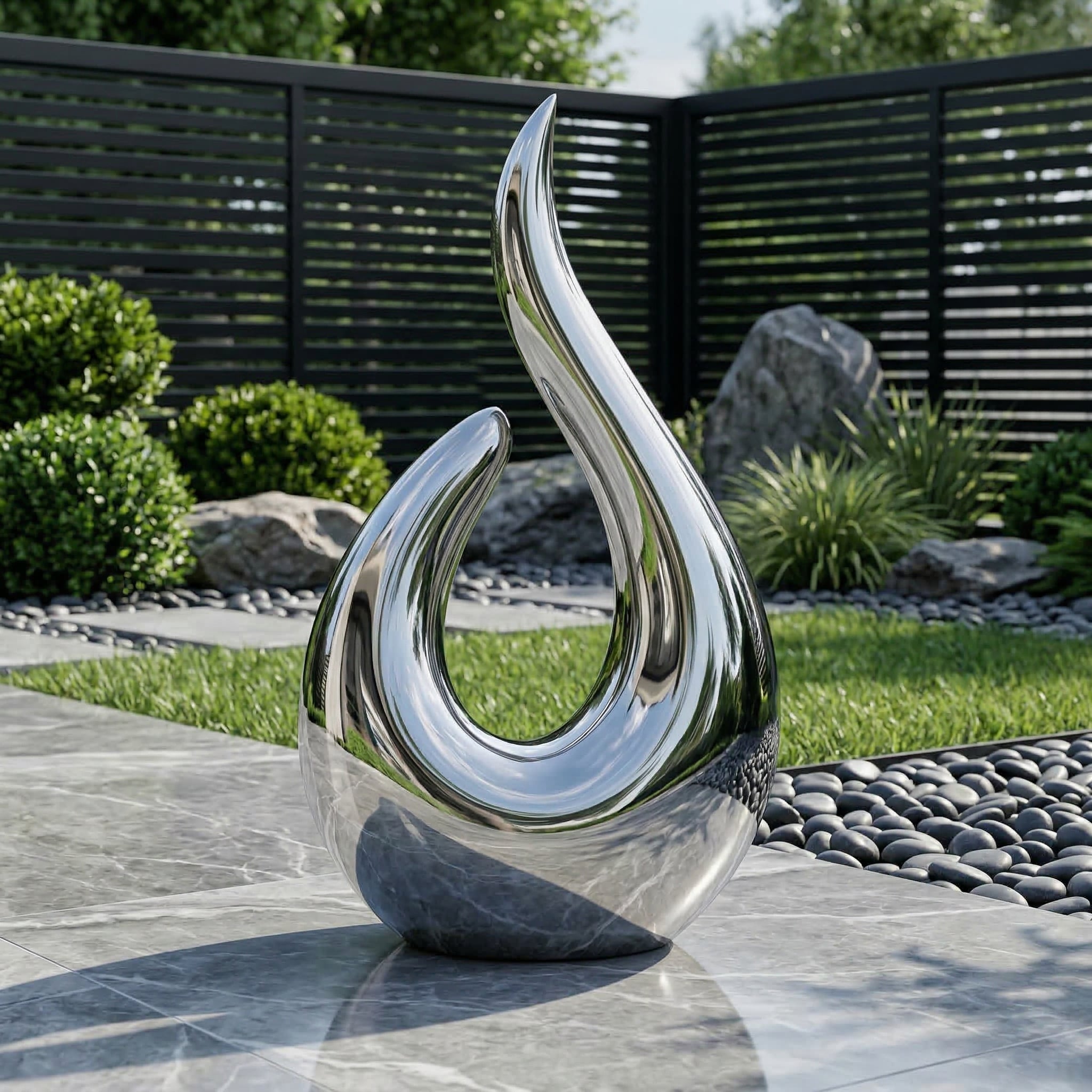 Vela-Stainless-Steel-Abstract-Organic-Sculpture-Entrance-Driveway-VSSSS-7462-01