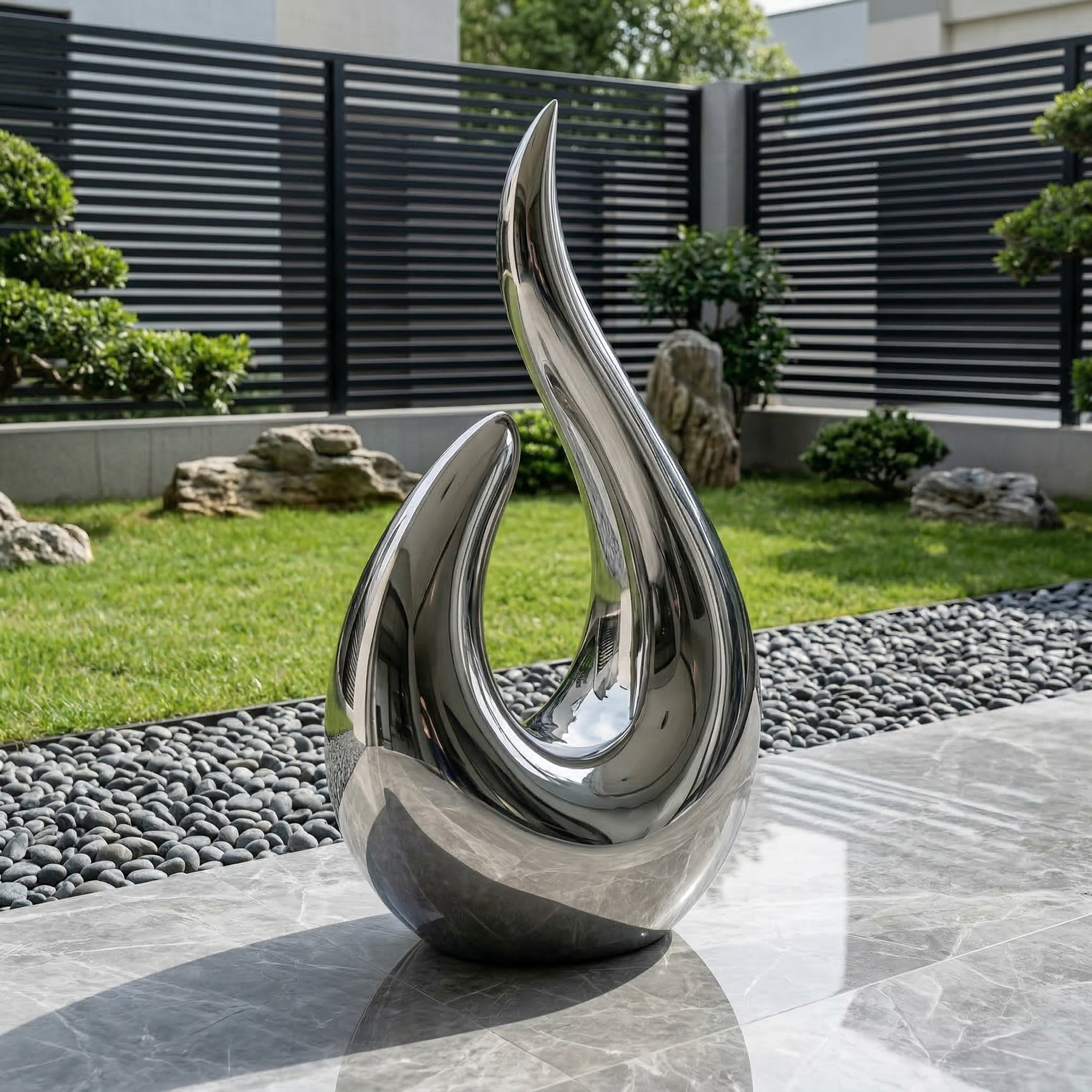 Vela-Stainless-Steel-Abstract-Organic-Sculpture-Entrance-Driveway-VSSSS-7462-03