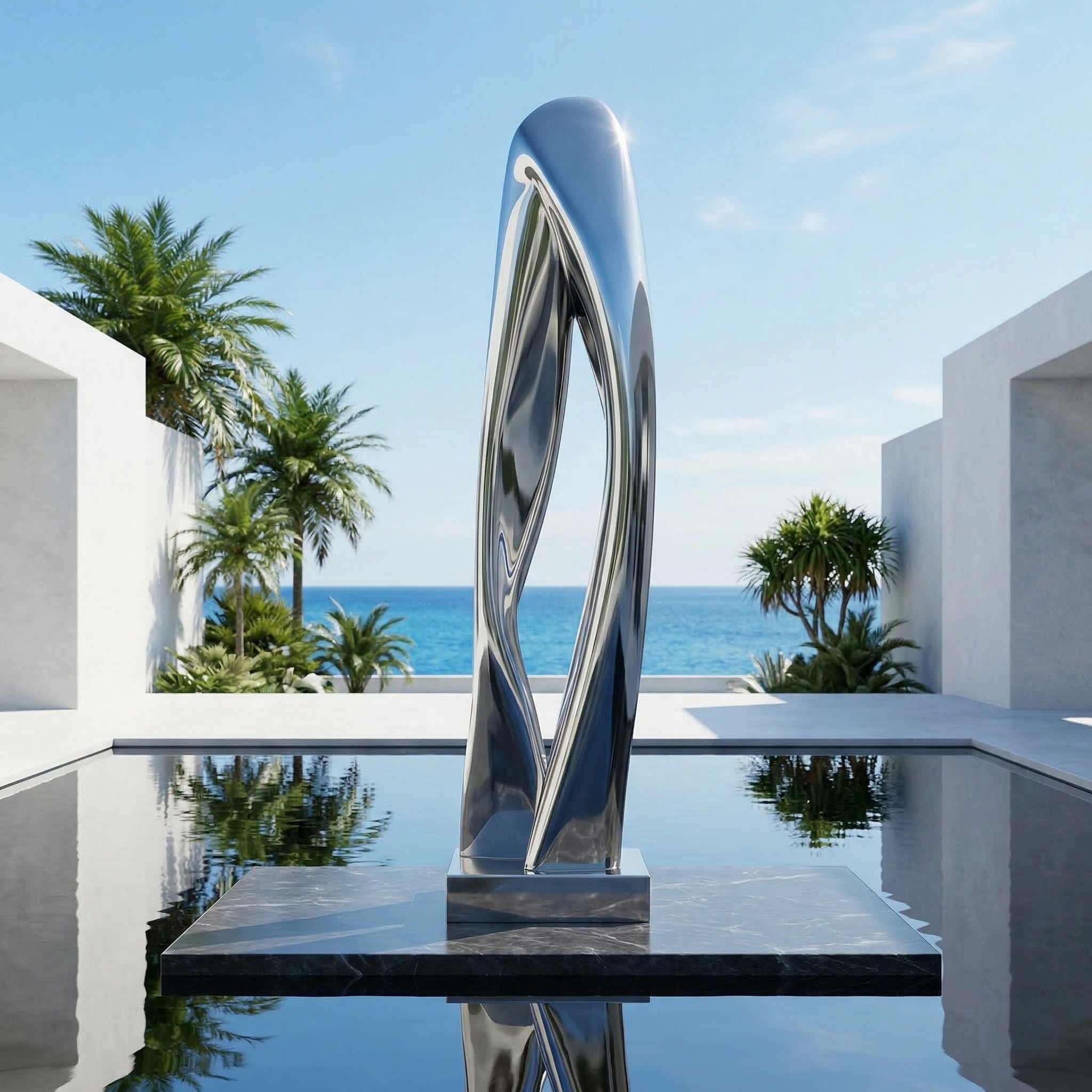 Vela-Stainless-Steel-Abstract-Portal-Sculpture-Poolside-Loop-VSSSS-758-01
