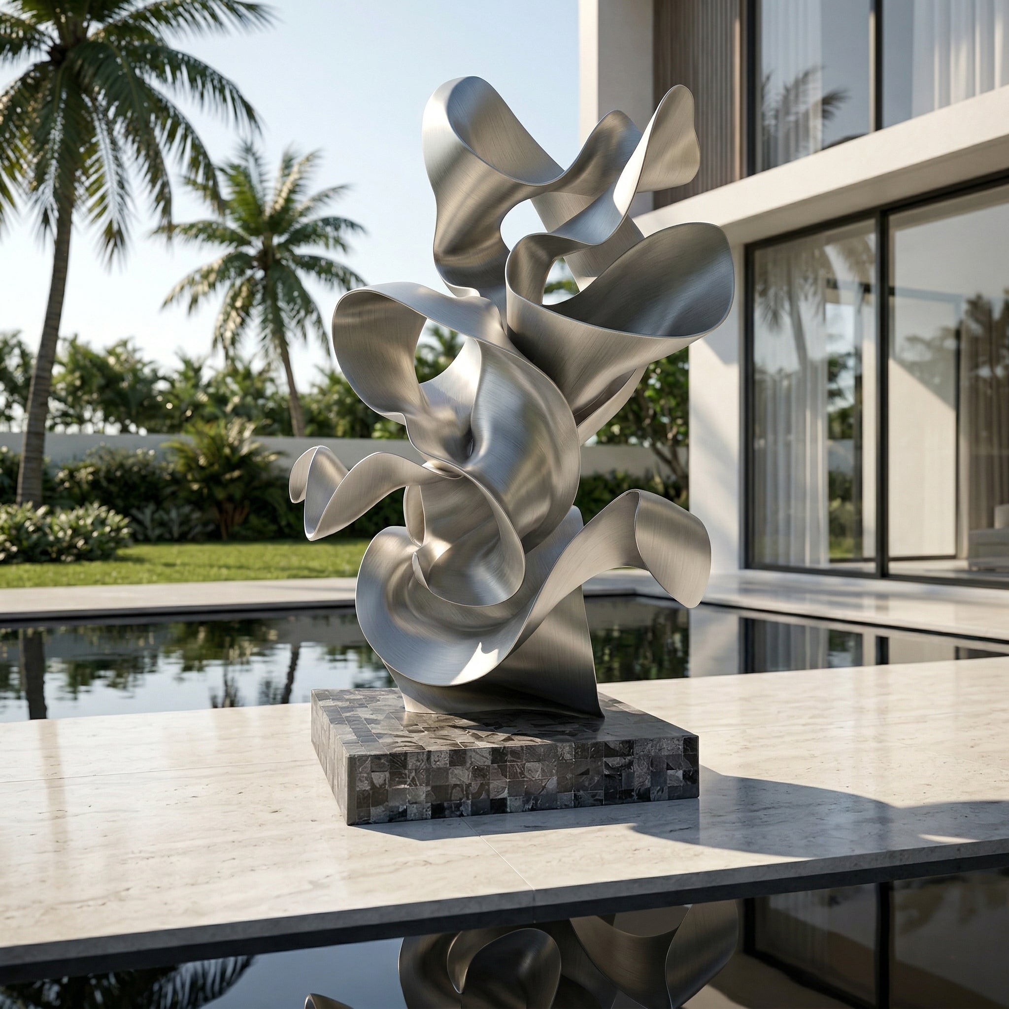 Vela-Stainless-Steel-Abstract-Ribbon-Sculpture-Poolside-VSSSS-731-01