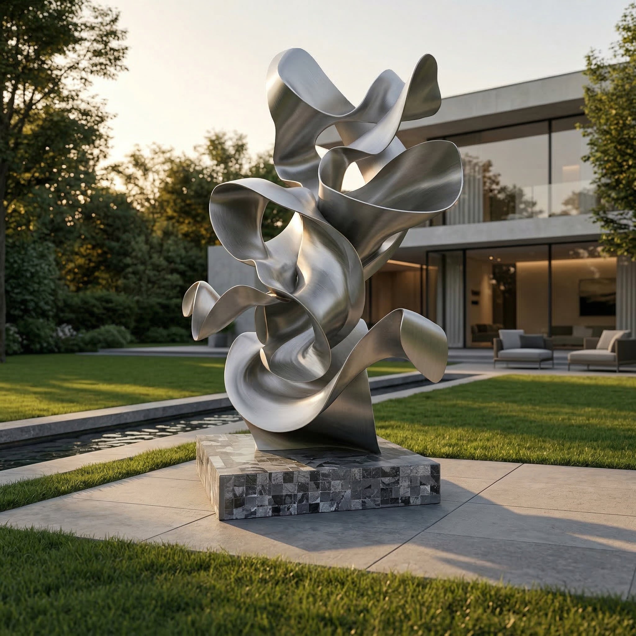 Vela-Stainless-Steel-Abstract-Ribbon-Sculpture-Poolside-VSSSS-731-03
