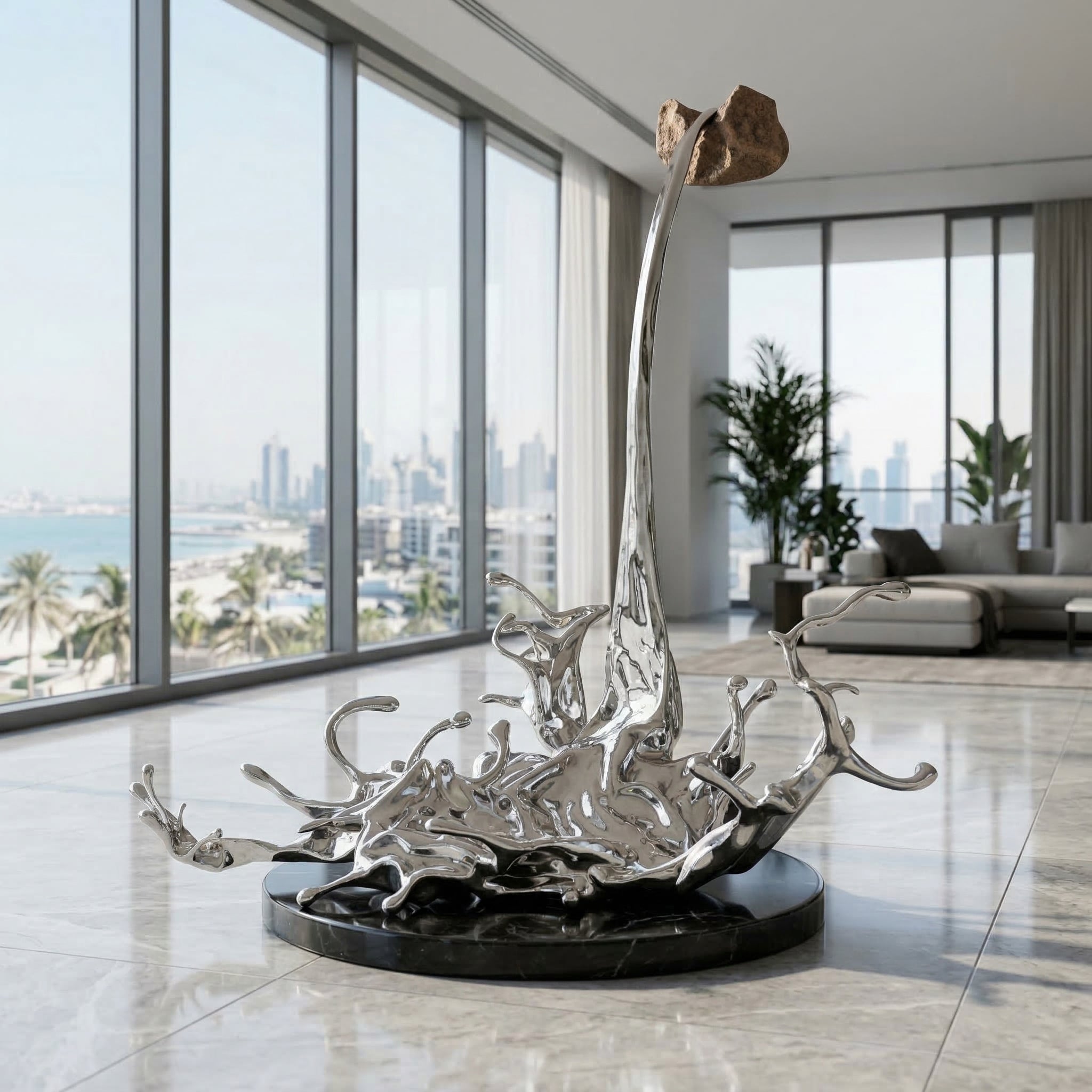 Vela-Stainless-Steel-Abstract-Sculpture-Branching-Placement-VSSSS-7845-04