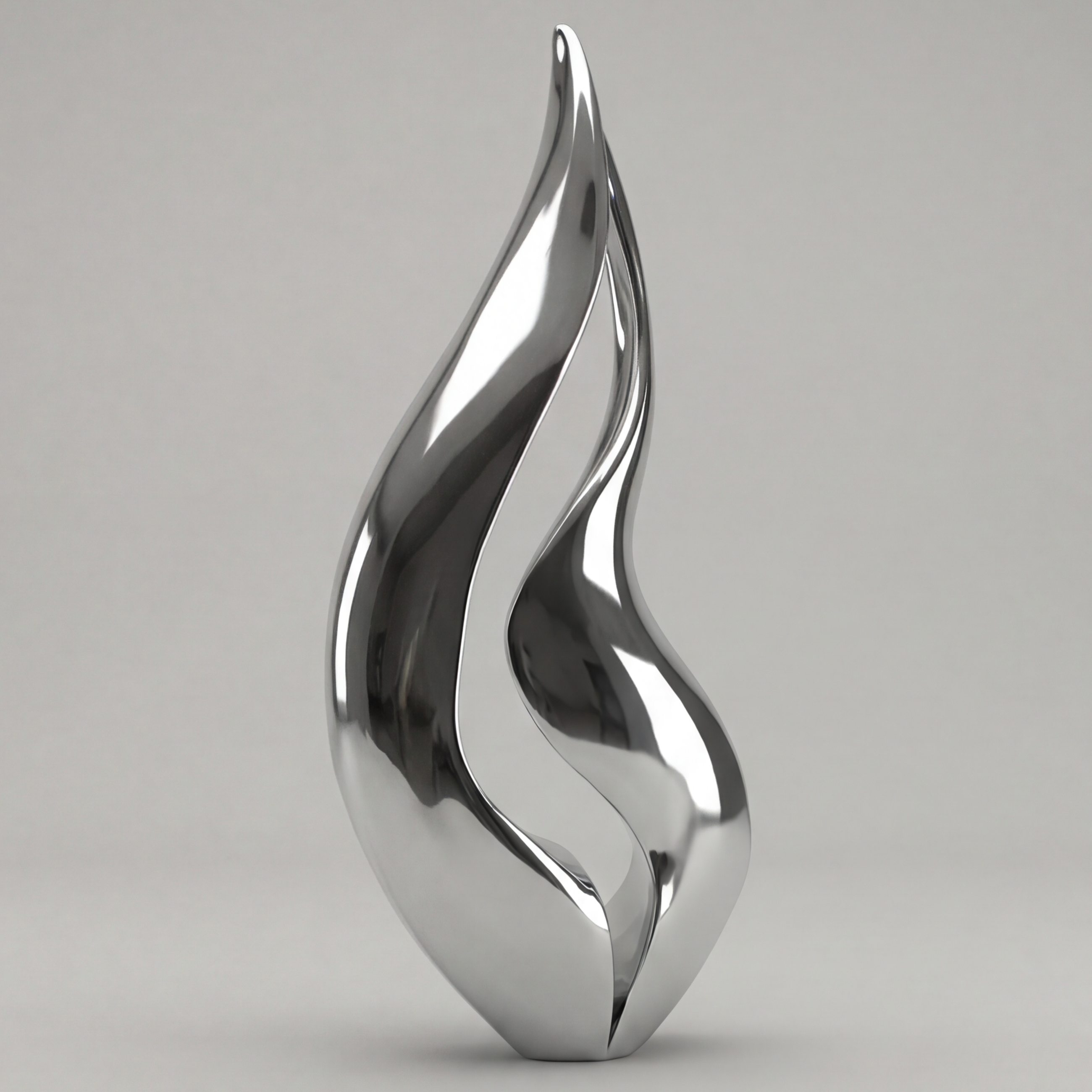 Vela Stainless Steel Abstract Sculpture Flame-Like Silhouette VSSSS-1093